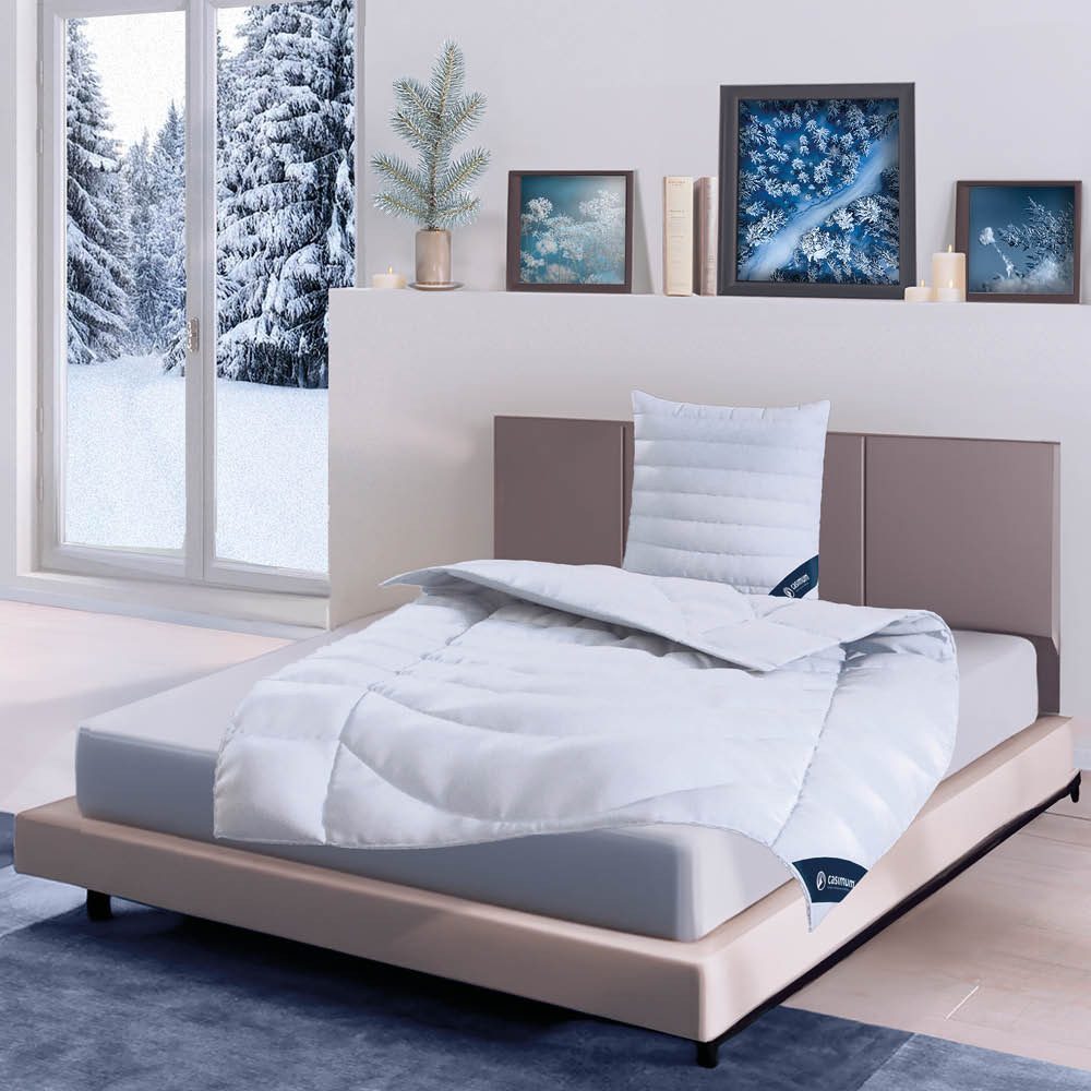 casimum Microfaserbettdecke COMFORT Faser Steppbettdecke, Bettdecke günstig online kaufen