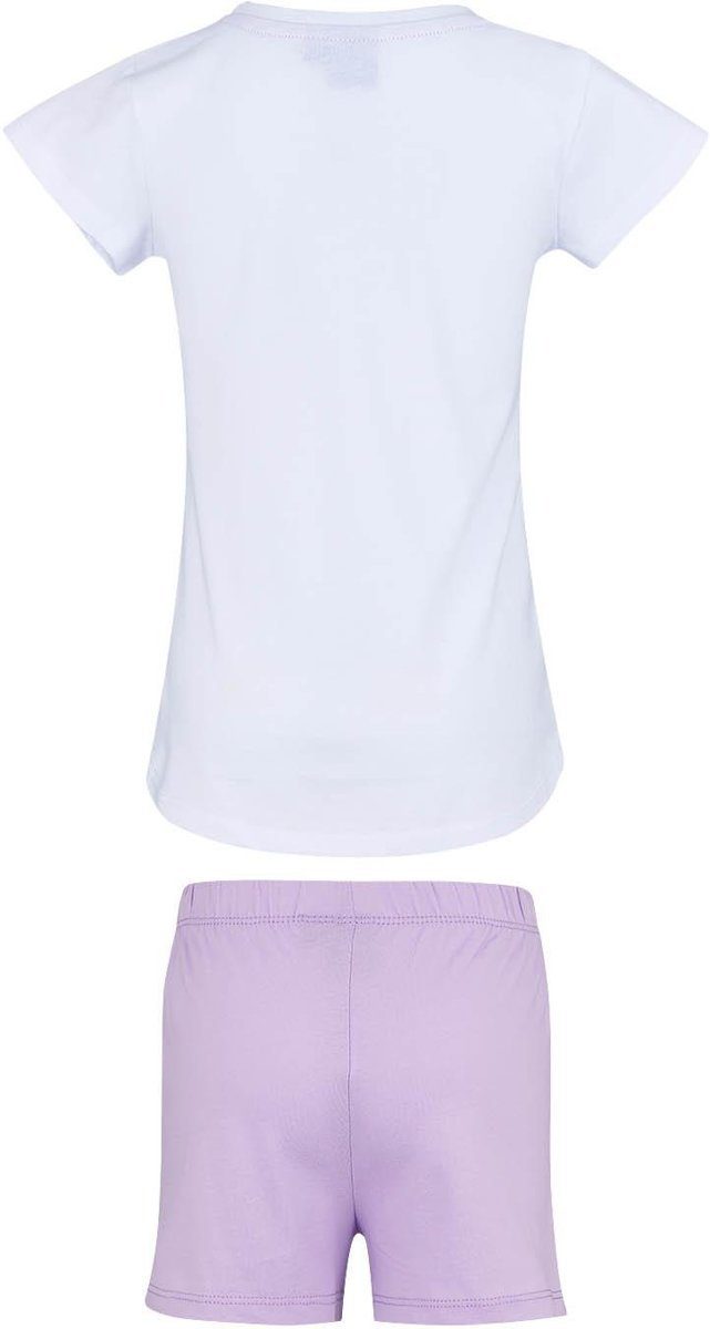 Disney Frozen Shorty Frozen Die Eiskönigin völlig unverfroren kurzer Pyjama Schlafanzug Mädchen 2 3 4 5 6 7 8 9 10 11 12 Jahre Gr., 104 116 128 140