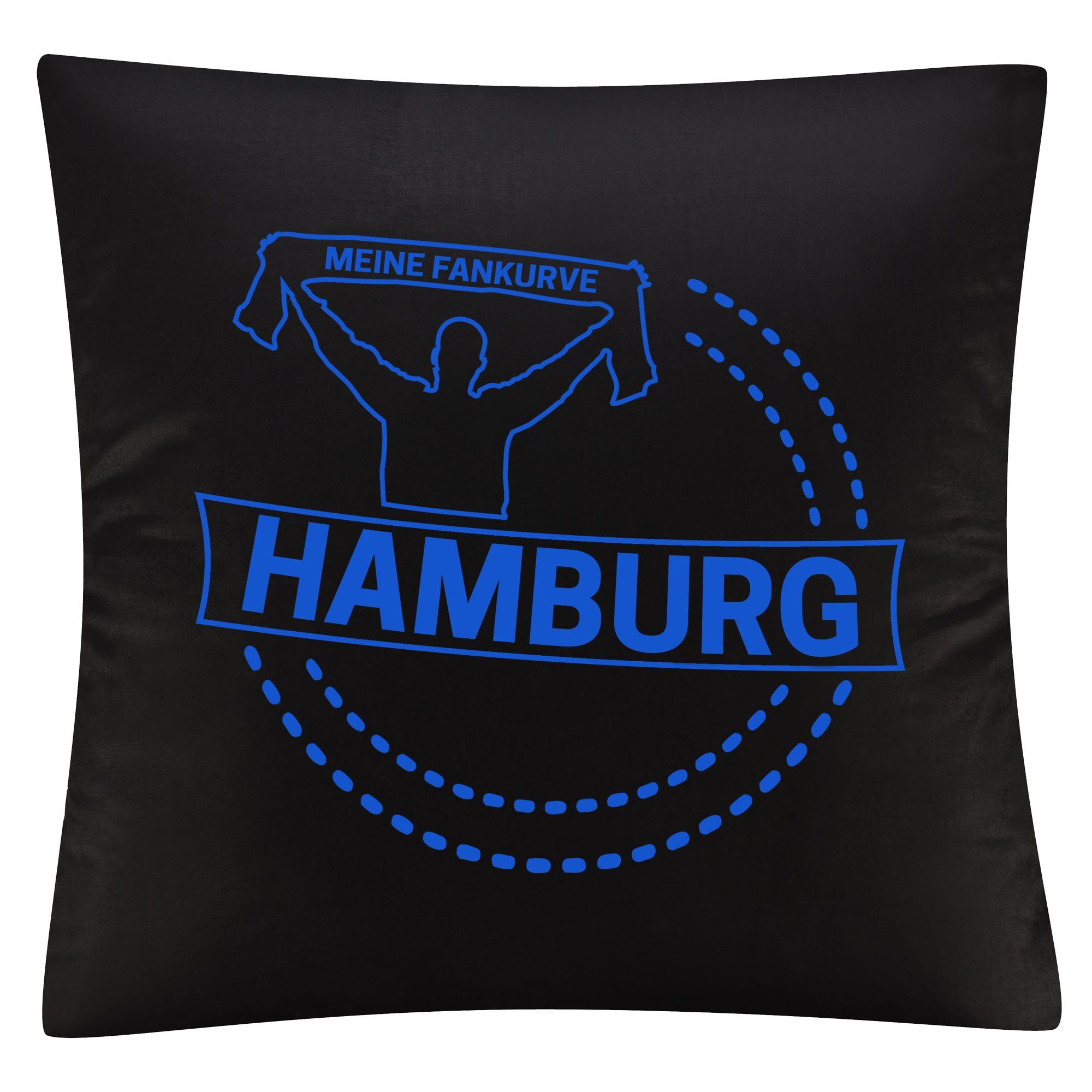 multifanshop Kissenbezug Hamburg - Meine Fankurve - Kissen