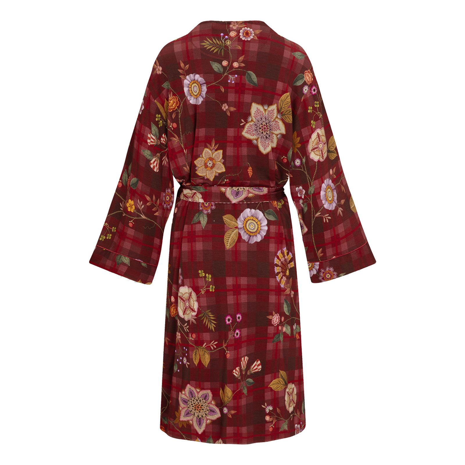 PiP Studio Kimono Kimono Naomi, knielang, Viskose, mit breitem Gürtel zum b günstig online kaufen