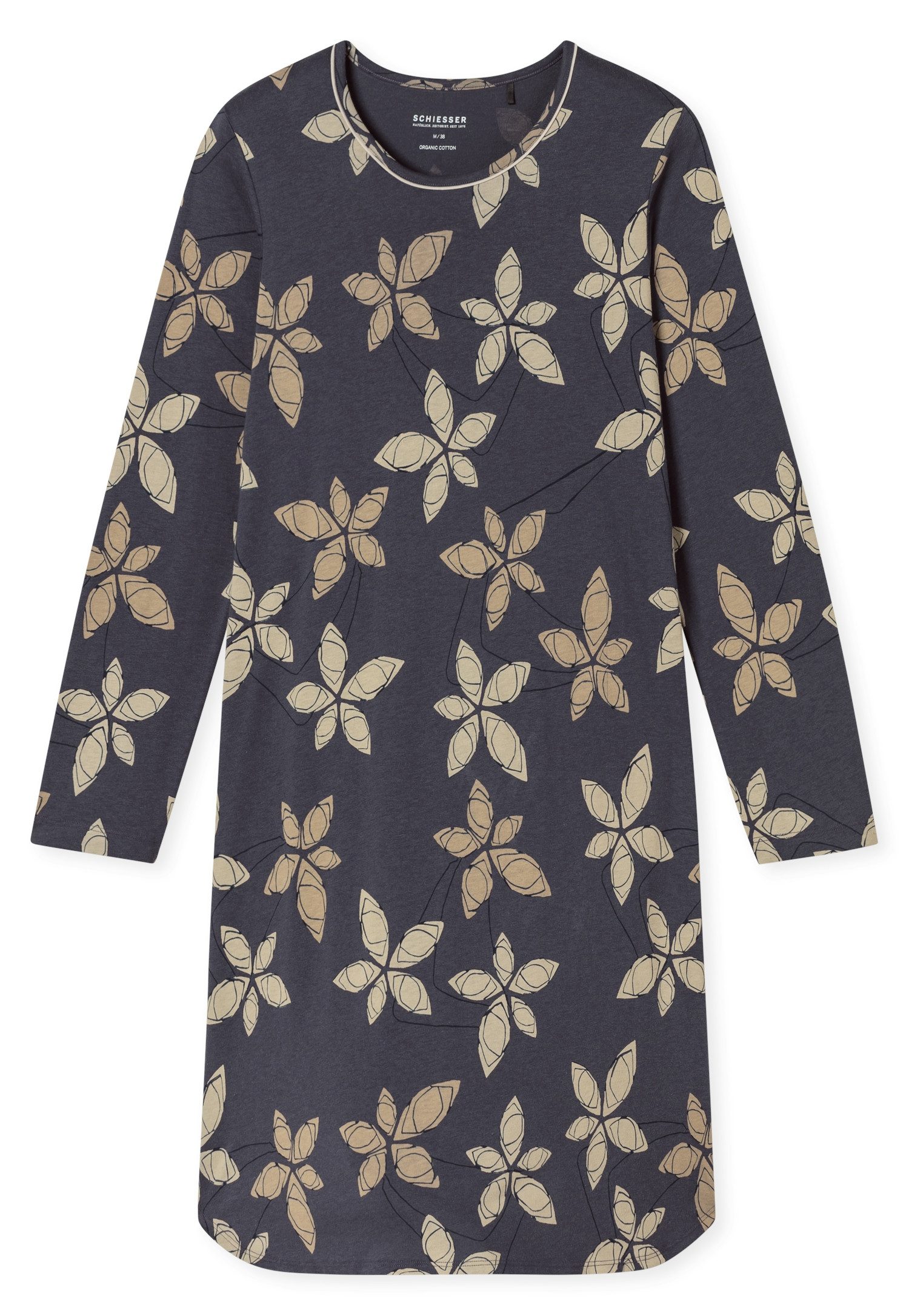 Schiesser Nachthemd Comfort Nightwear florales Muster, günstig online kaufen