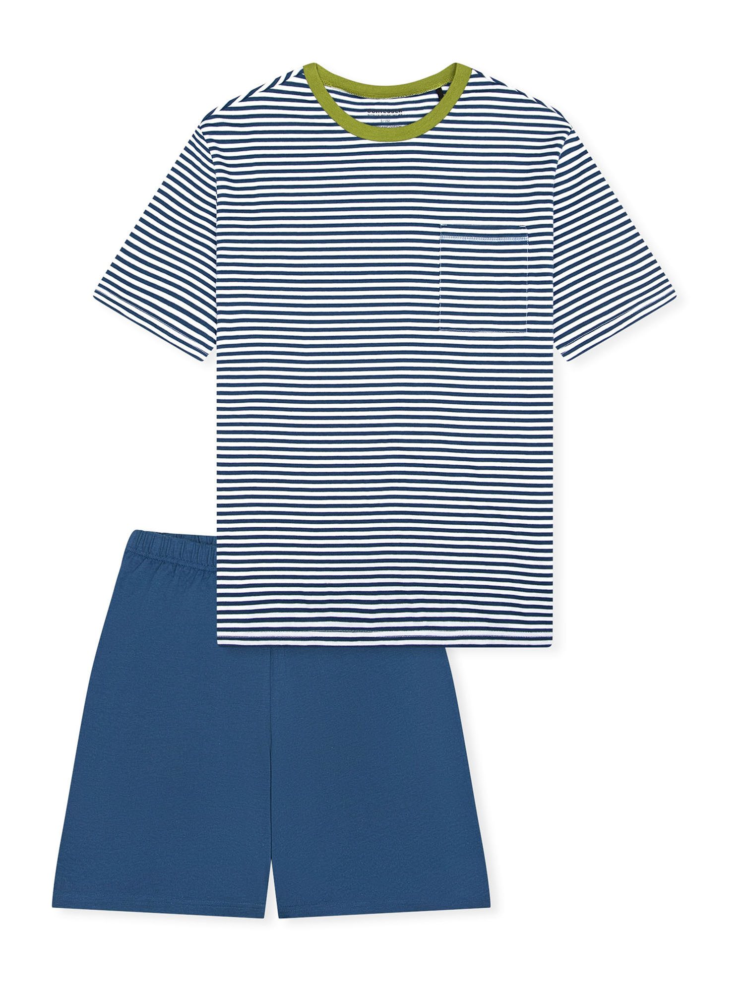Schiesser Pyjama Nightwear (2 tlg) Schlafanzug, Pyjama Set, Nachtwäsche