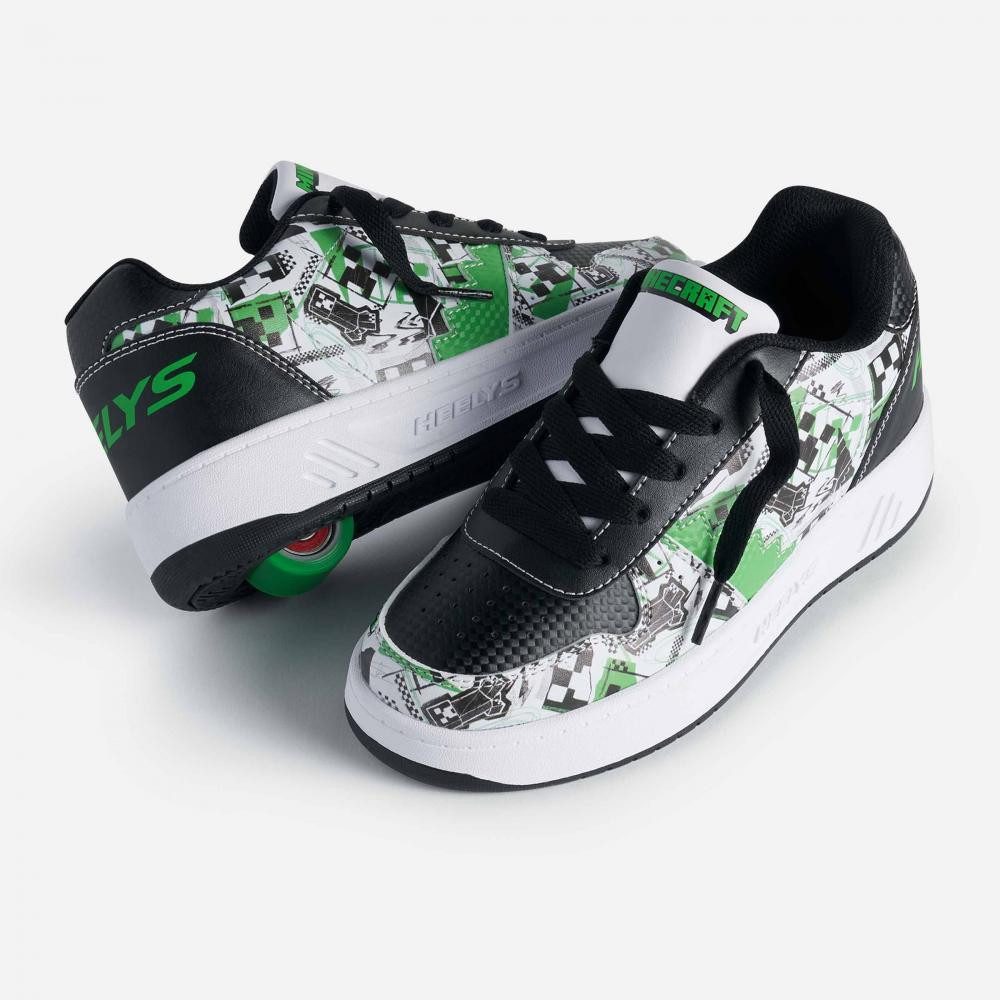 Heelys Minecraft Kama Sneaker mit Schnürung, mit Rollen an der Sohle, für Kinder und Jugendliche