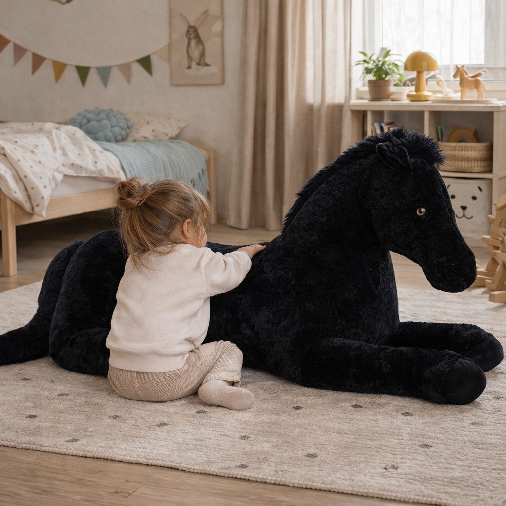 Sweety-Toys Kuscheltier Sweety Toys 10998 XXL Plüschpferd 160 cm