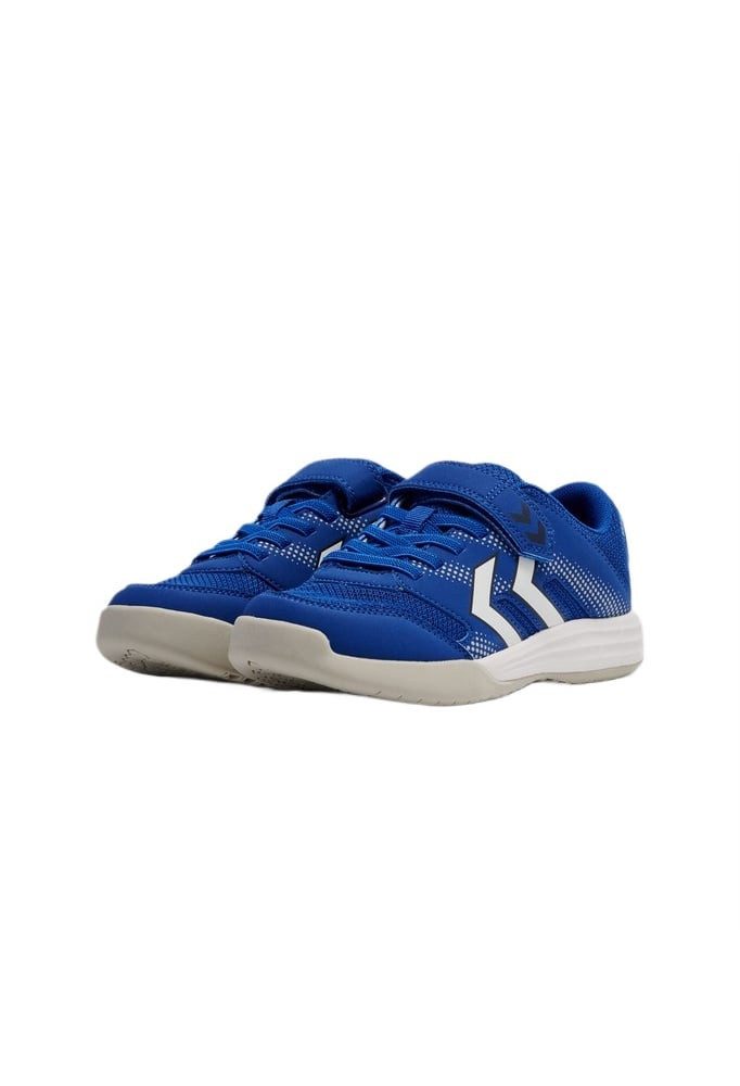 hummel Hallen-Indoorschuhe Multiplay Stable VC blau/weiss Kinder Badmintonschuh