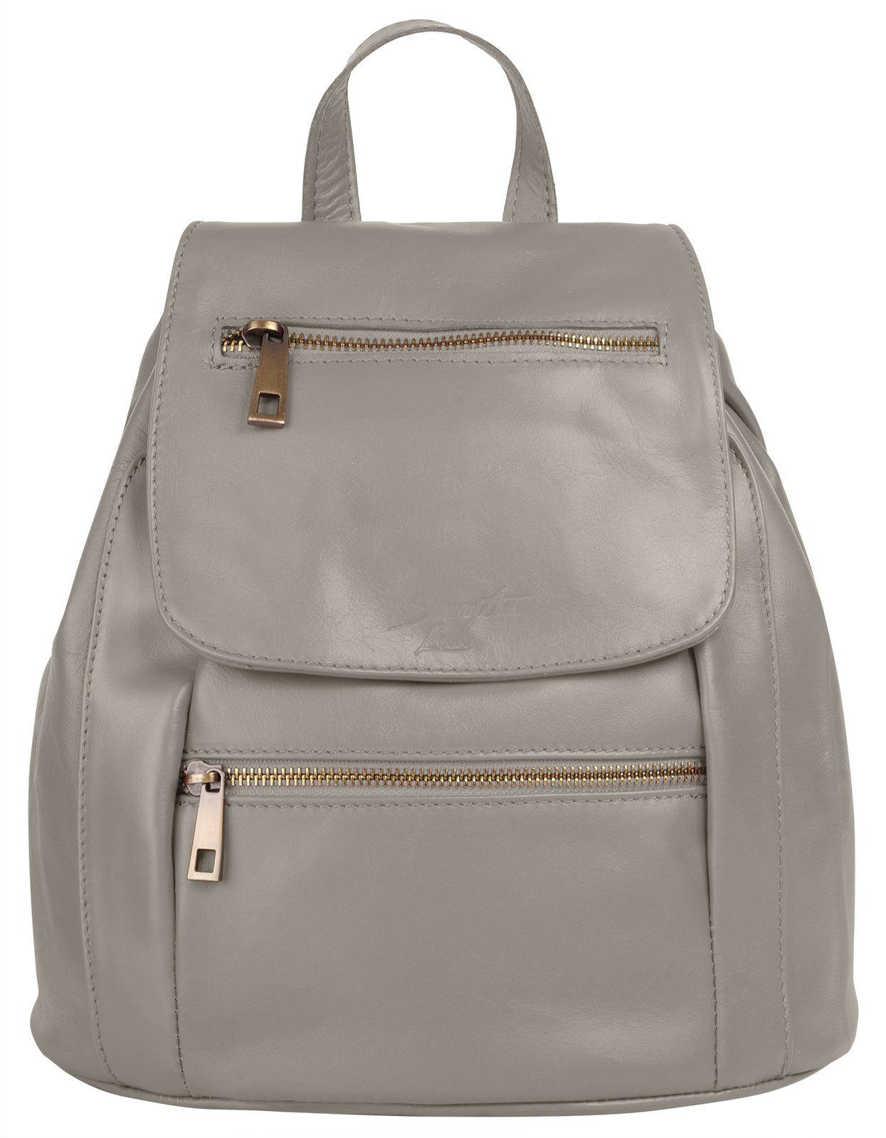 Samantha Look Cityrucksack, echt Leder, Made in Italy