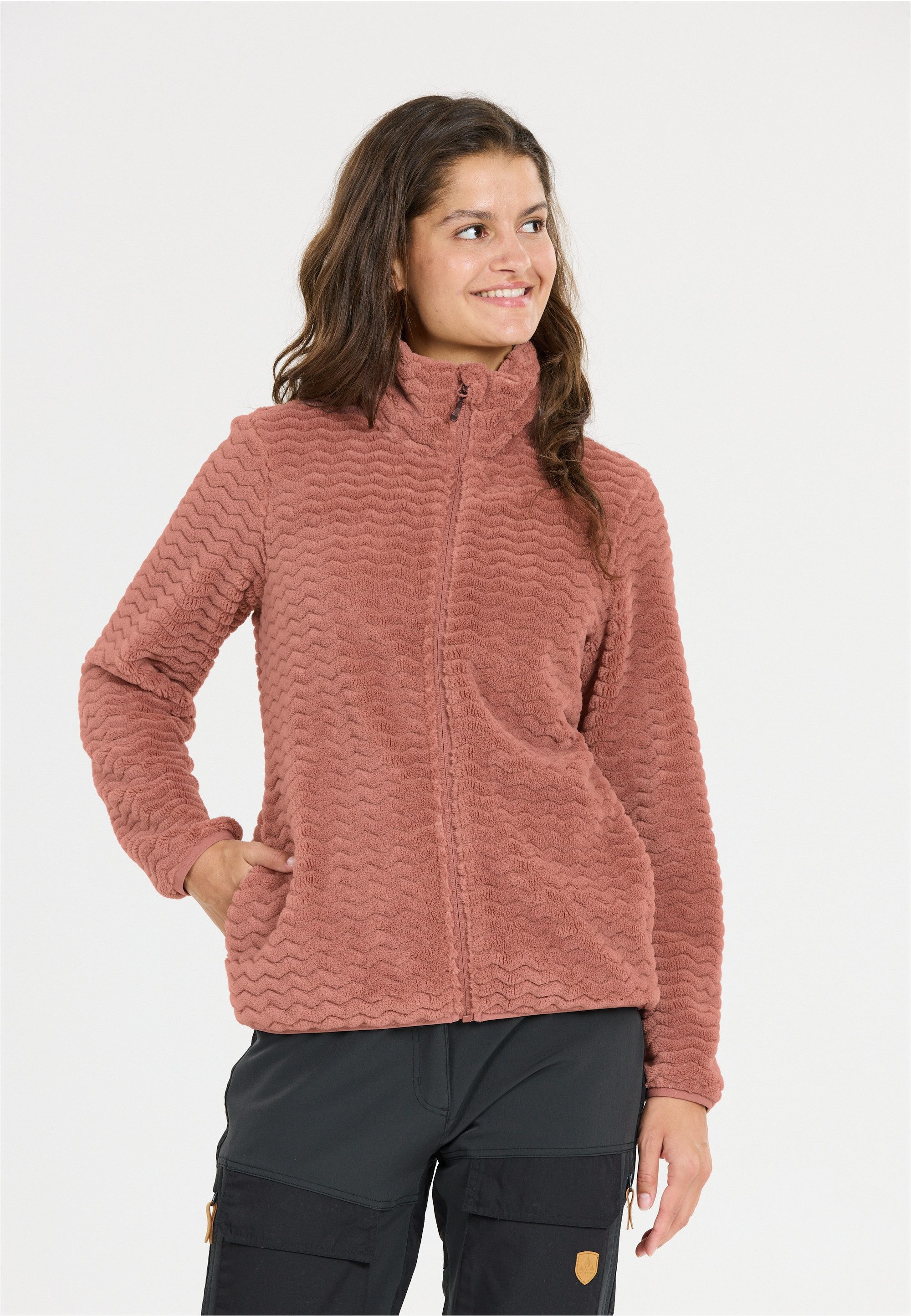 WHISTLER Fleecejacke Matra mit stilvollem Muster günstig online kaufen