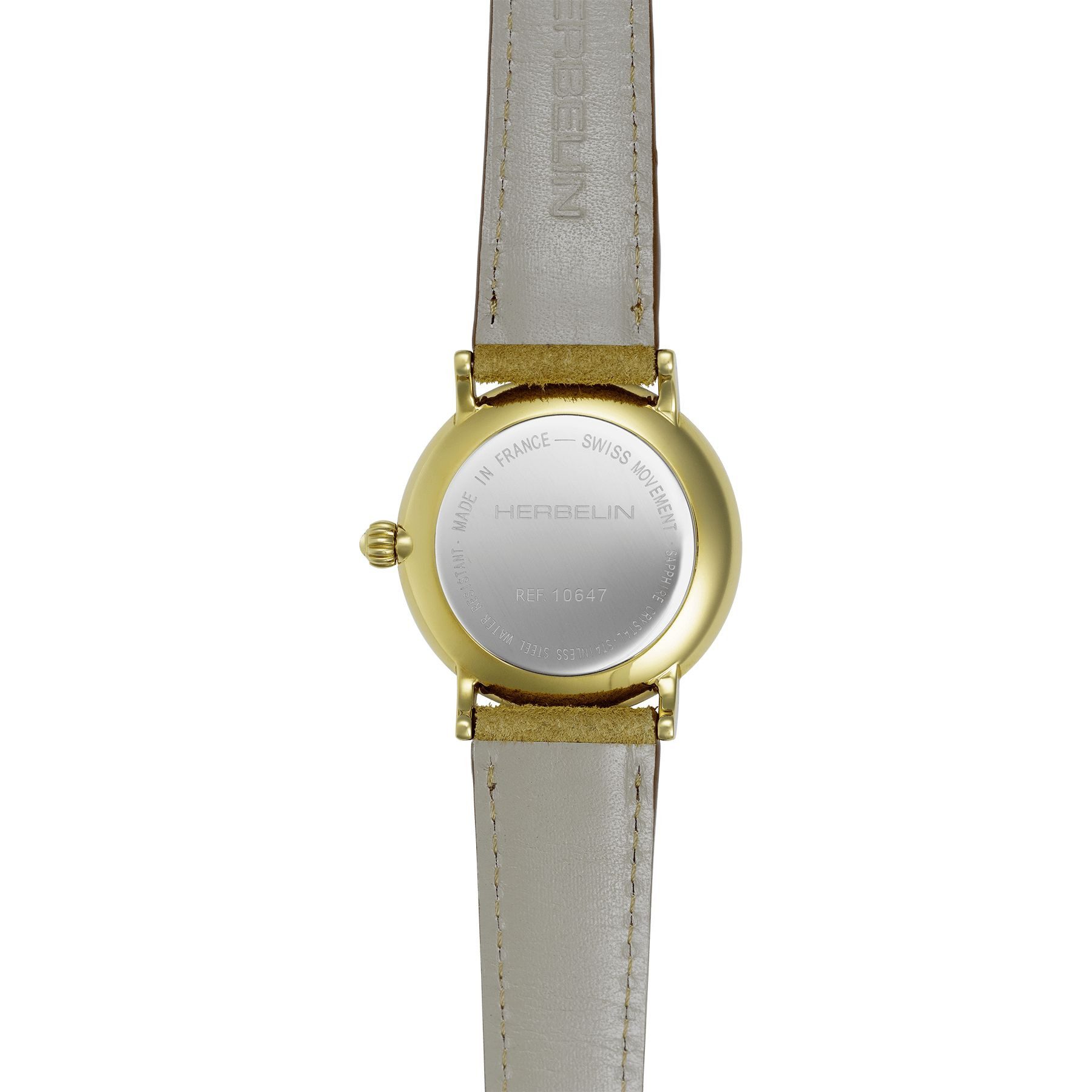 Michel Herbelin Armband Michel Herbelin 10647P17SU Inspiration Damen Uhr Leder Quarz (kein Set, 1-tlg., kein Set)
