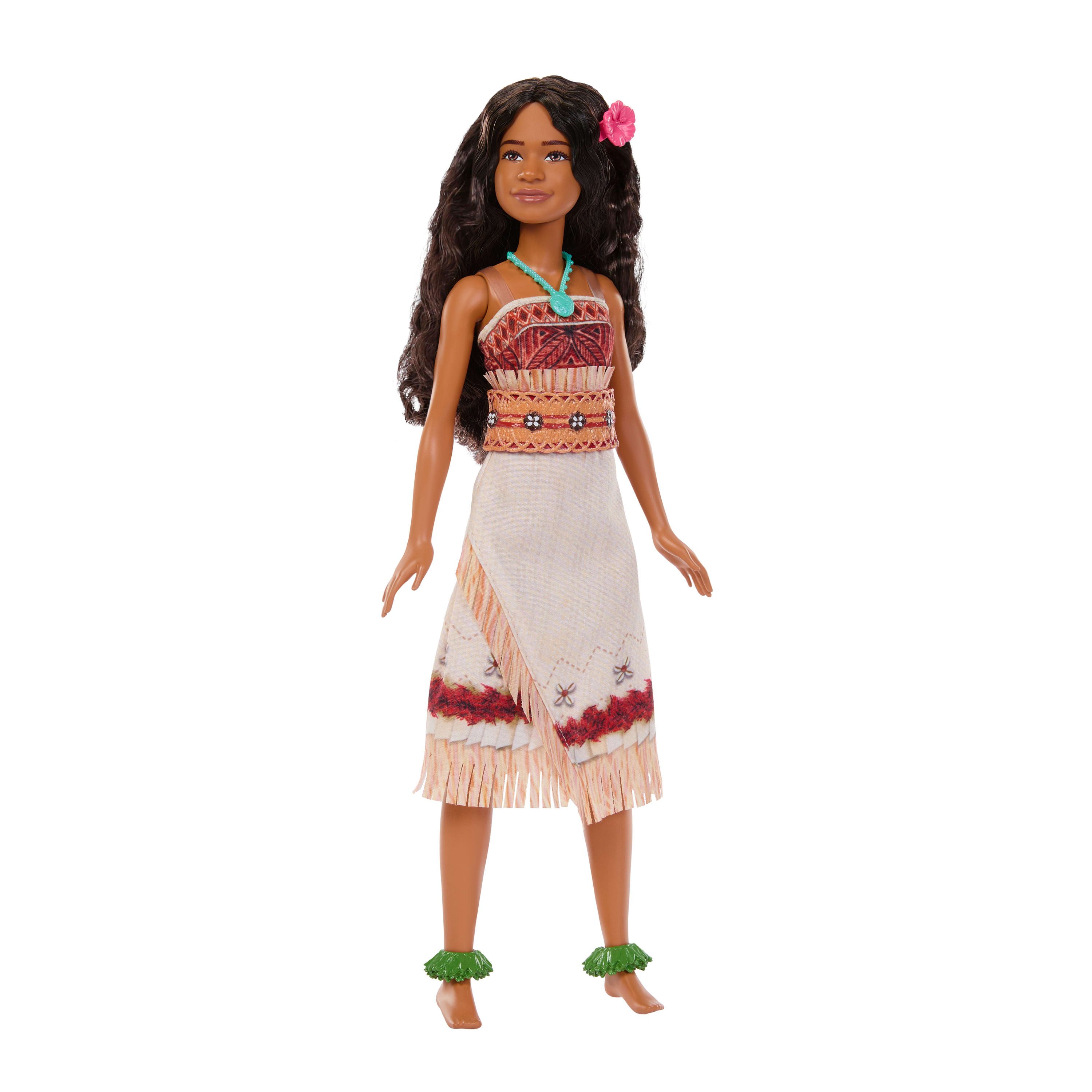 Mattel® Anziehpuppe Disney Vaiana, Puppe mit abnehmbarer Kleidung