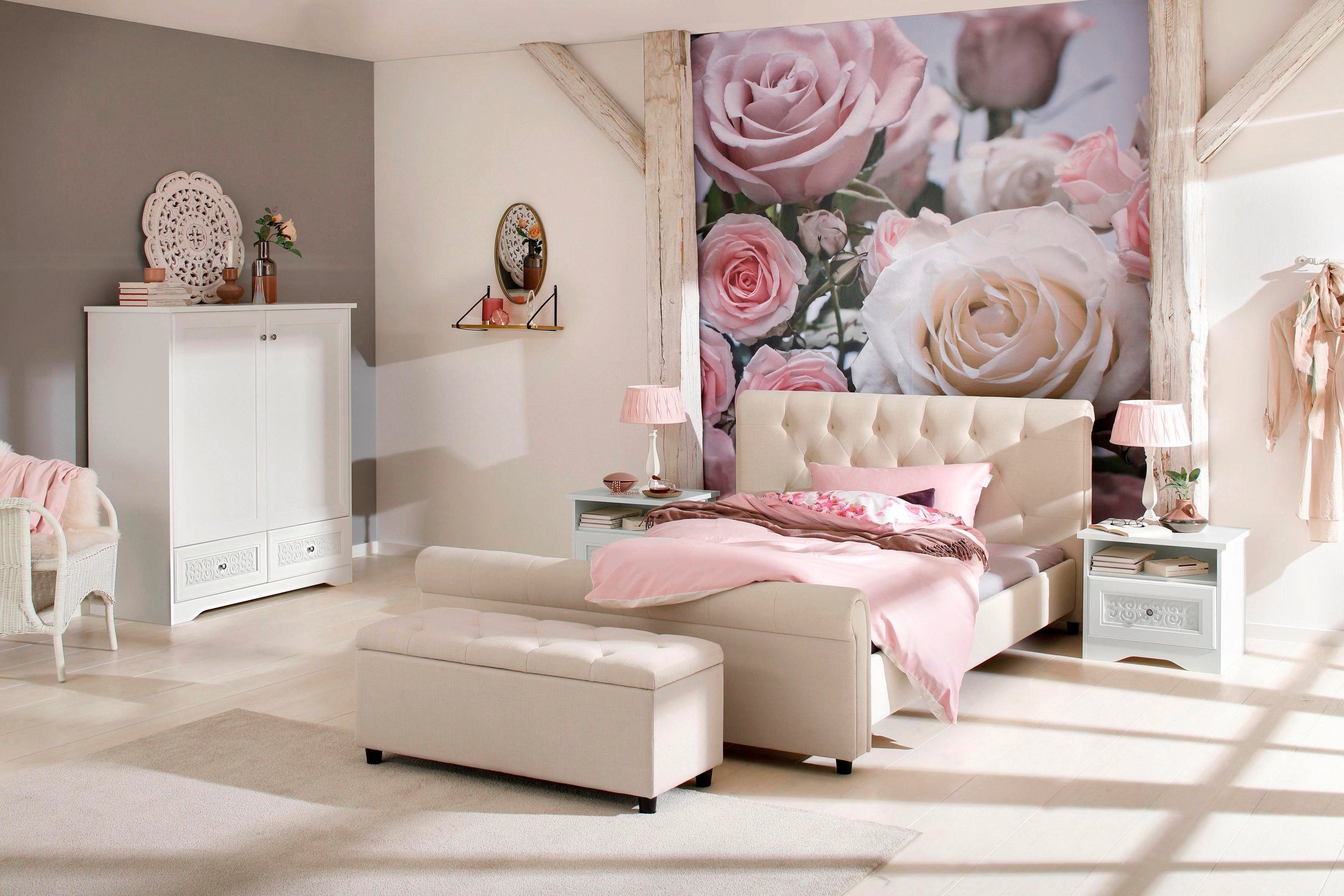 Komar Fototapete Floraison - Größe 368 x 254 cm, glatt, bedruckt, Wohnzimmer, Schlafzimmer