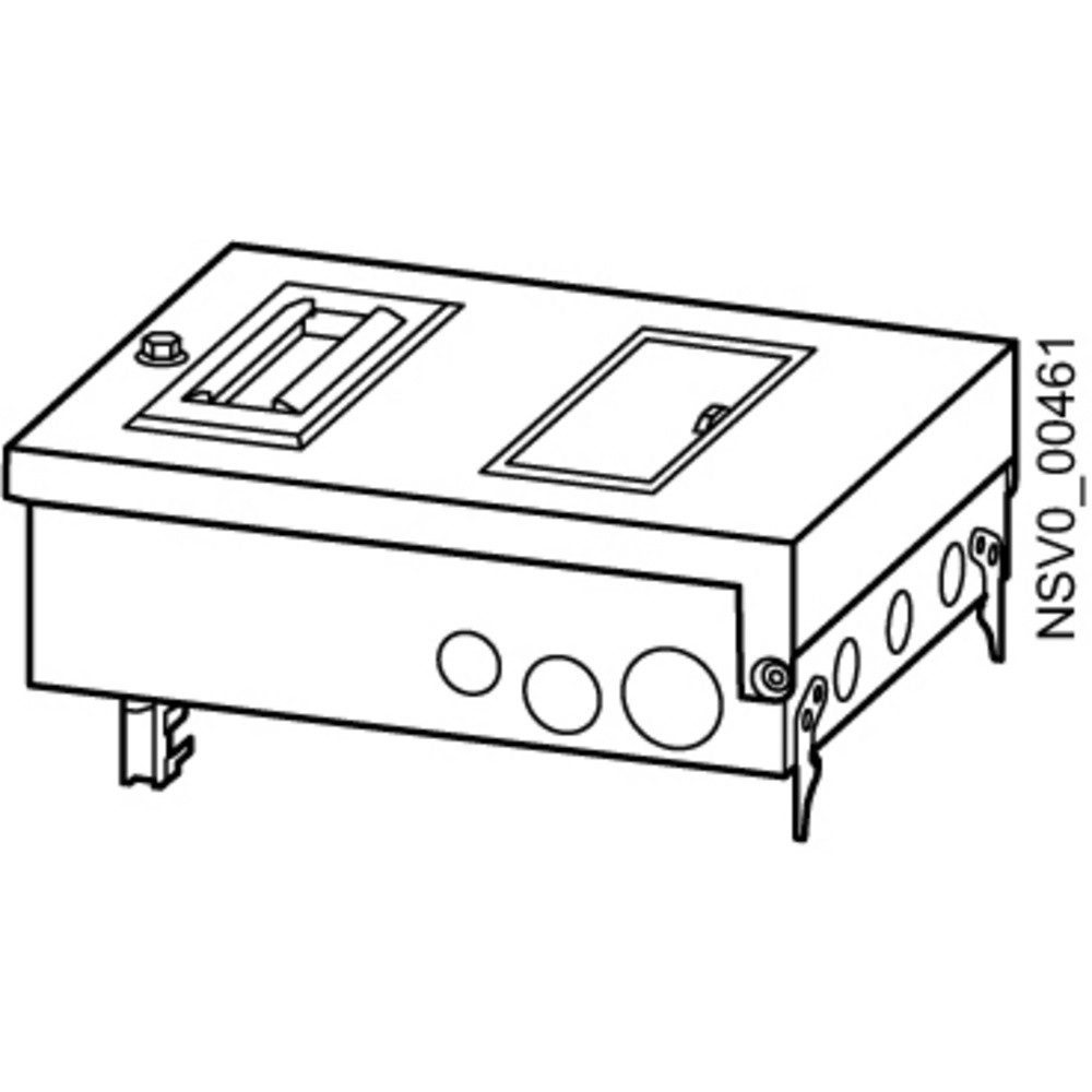 SIEMENS Verteilerbox Siemens BVP:203252 BD2-AK2M2/F Abgangskasten Lichtgrau 63 A 690 V