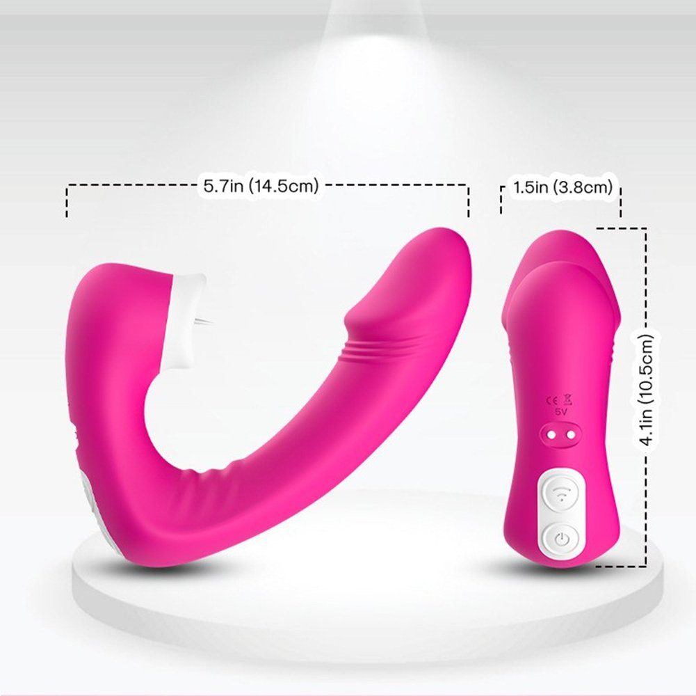 autolock G-Punkt-Vibrator Klassische G-Punkt für und Starke Genissen Rosa 9 Stimulation Vibratoren,Lecken-Klitorisvibrator, Vibrationsmodi