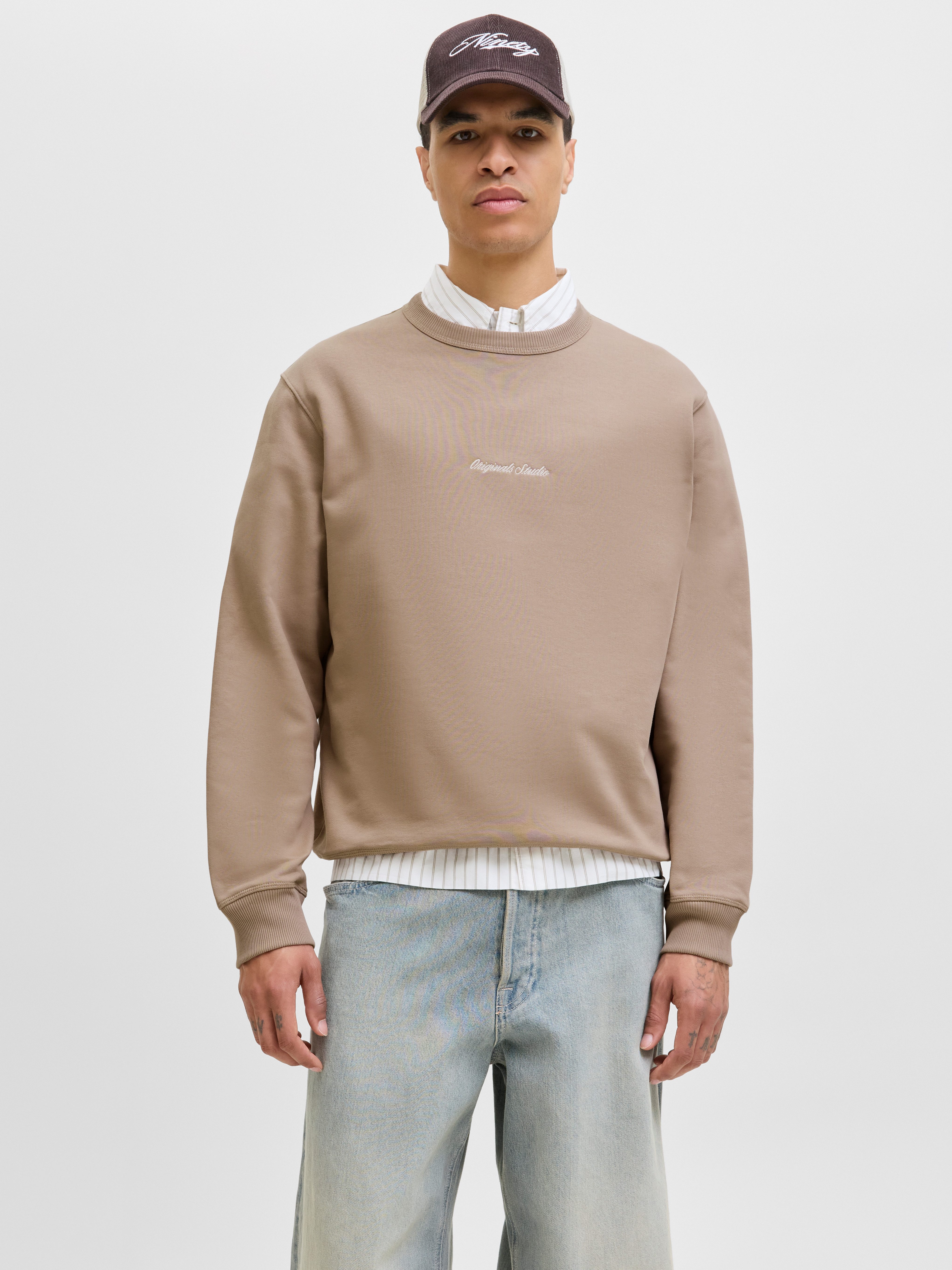 Jack & Jones Sweatshirt JORNORREBRO EMB günstig online kaufen