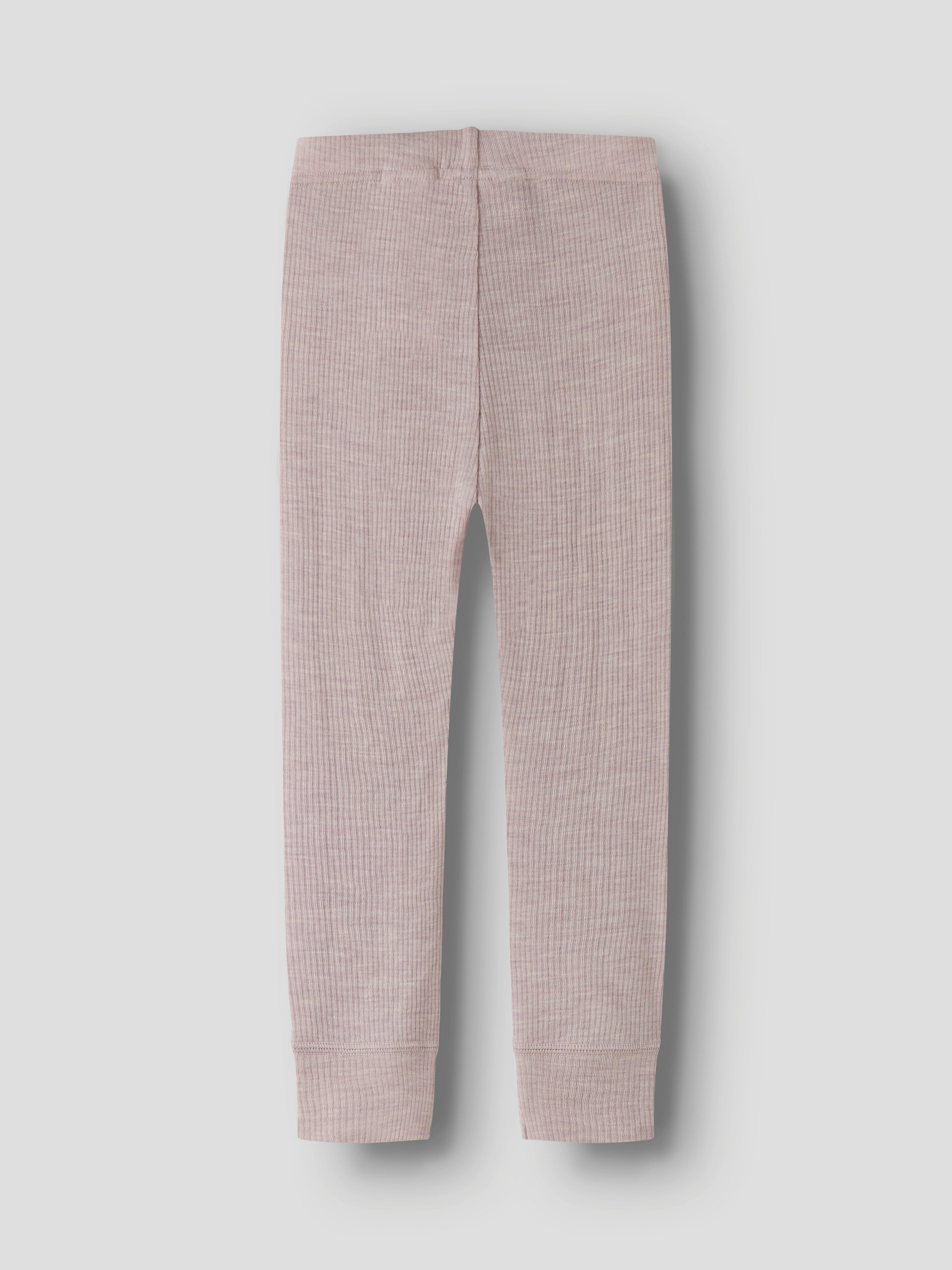 Name It Leggings NMNWAX WOOL RIB LEGGING NOOS aus reiner Merinowolle – Bild 5 von 5