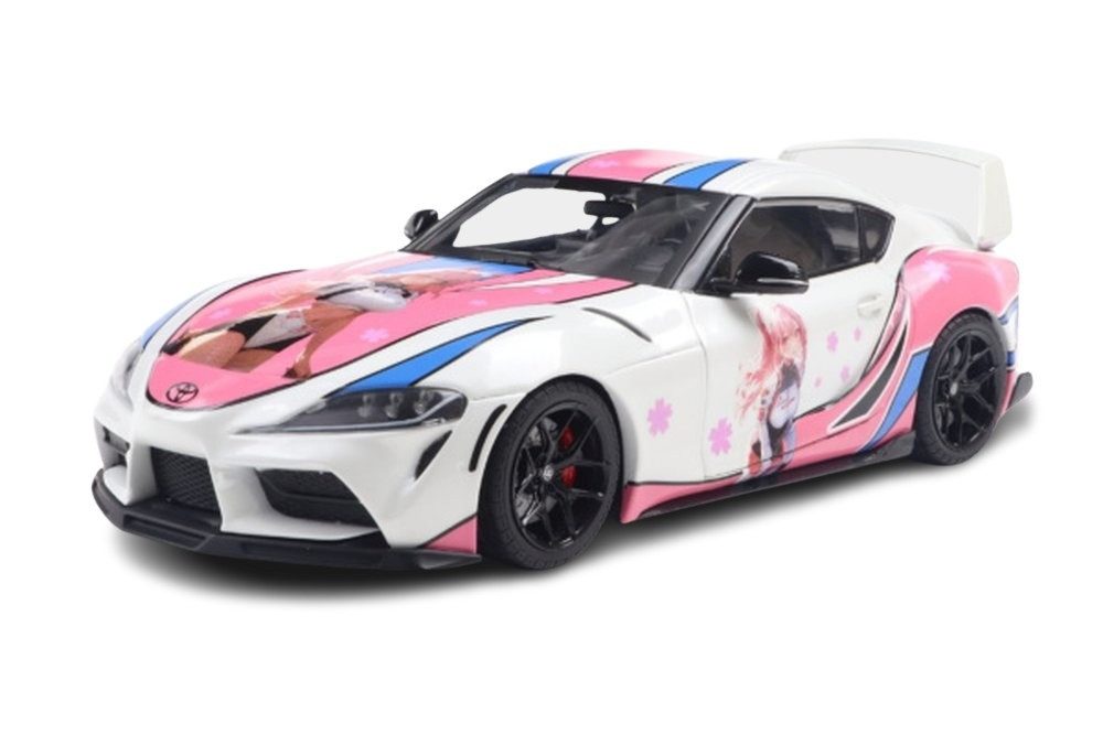 Solido Modellauto Toyota GR Supra Solido Works ITASHA 2024 weiß, Maßstab 1:18