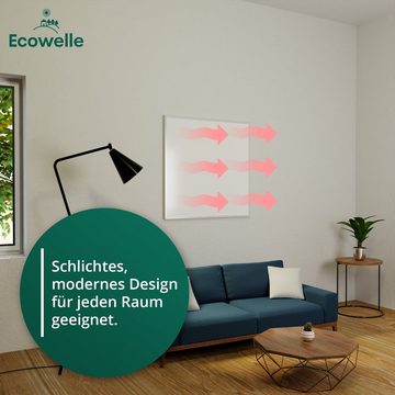 Ecowelle Infrarotheizung 300 - 1400 W + 10 Jahre Garantie + Made in Germany + WIFI Thermostat