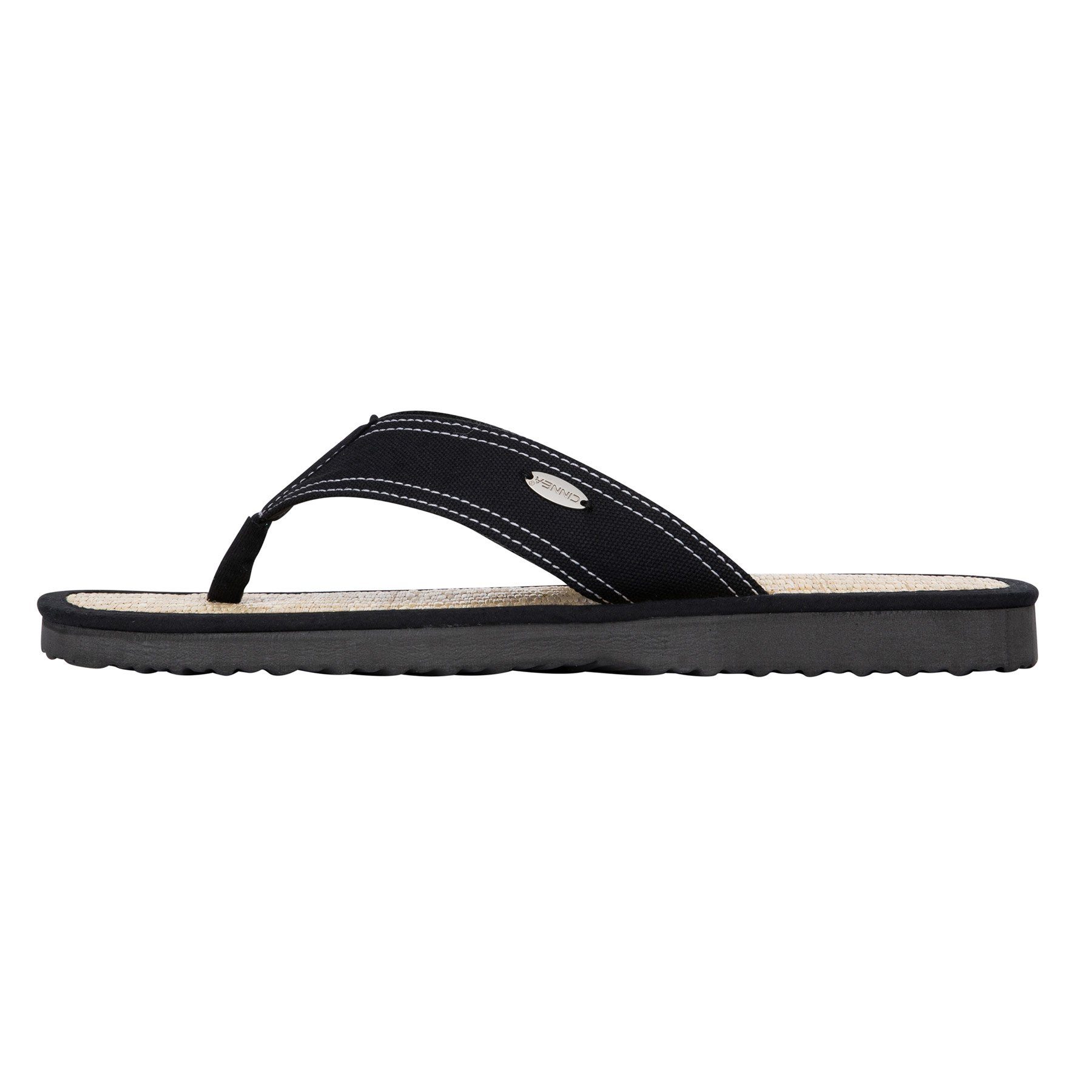 CINNEA Palma-Y Zehentrennersandalen Sandale Zimtlatschen aus Binsen, handgefertigt, fair produziert