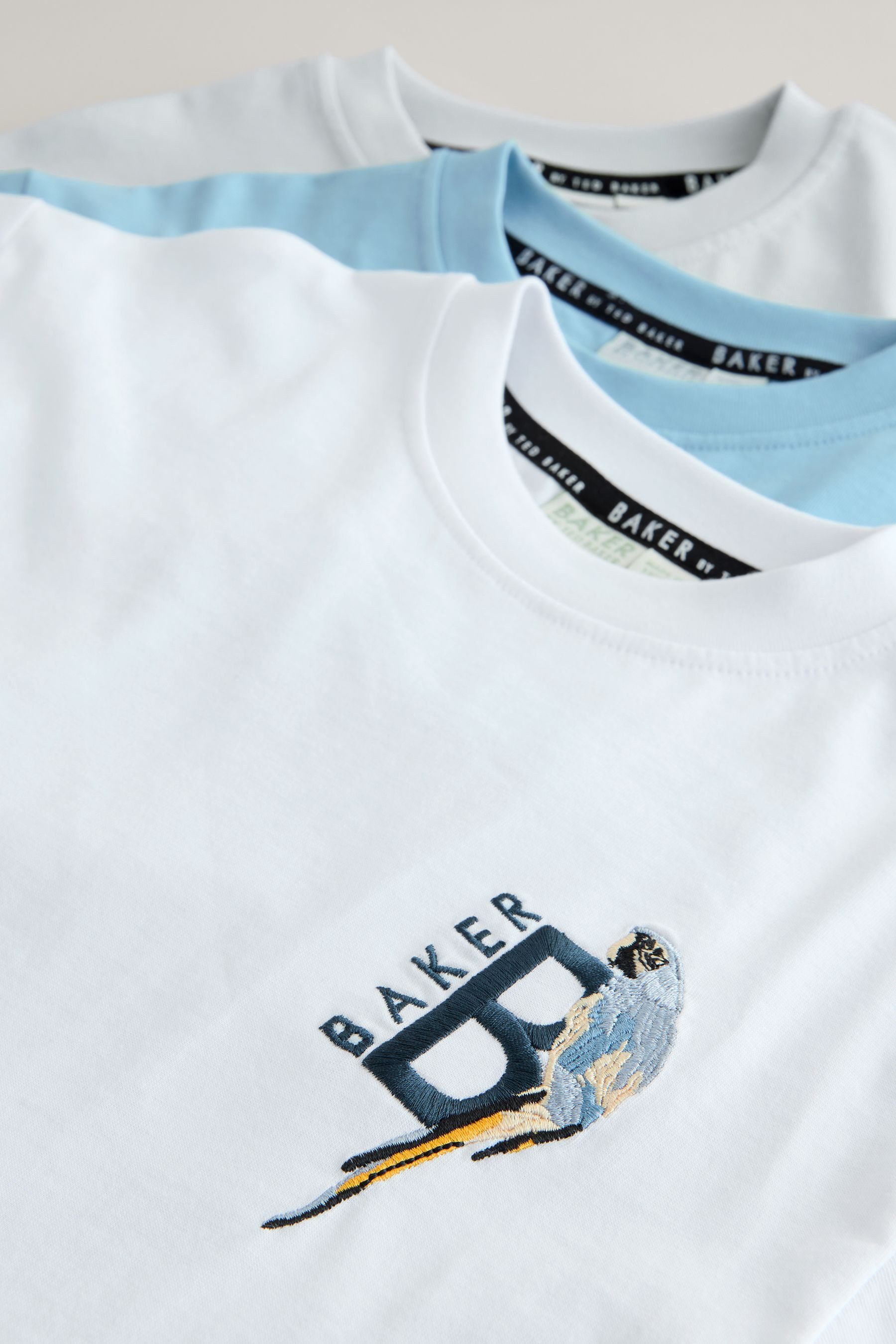 Baker by Ted Baker T-Shirt Baker by Ted Baker T-Shirts mit Grafik, 3er-Pack (3-tlg)