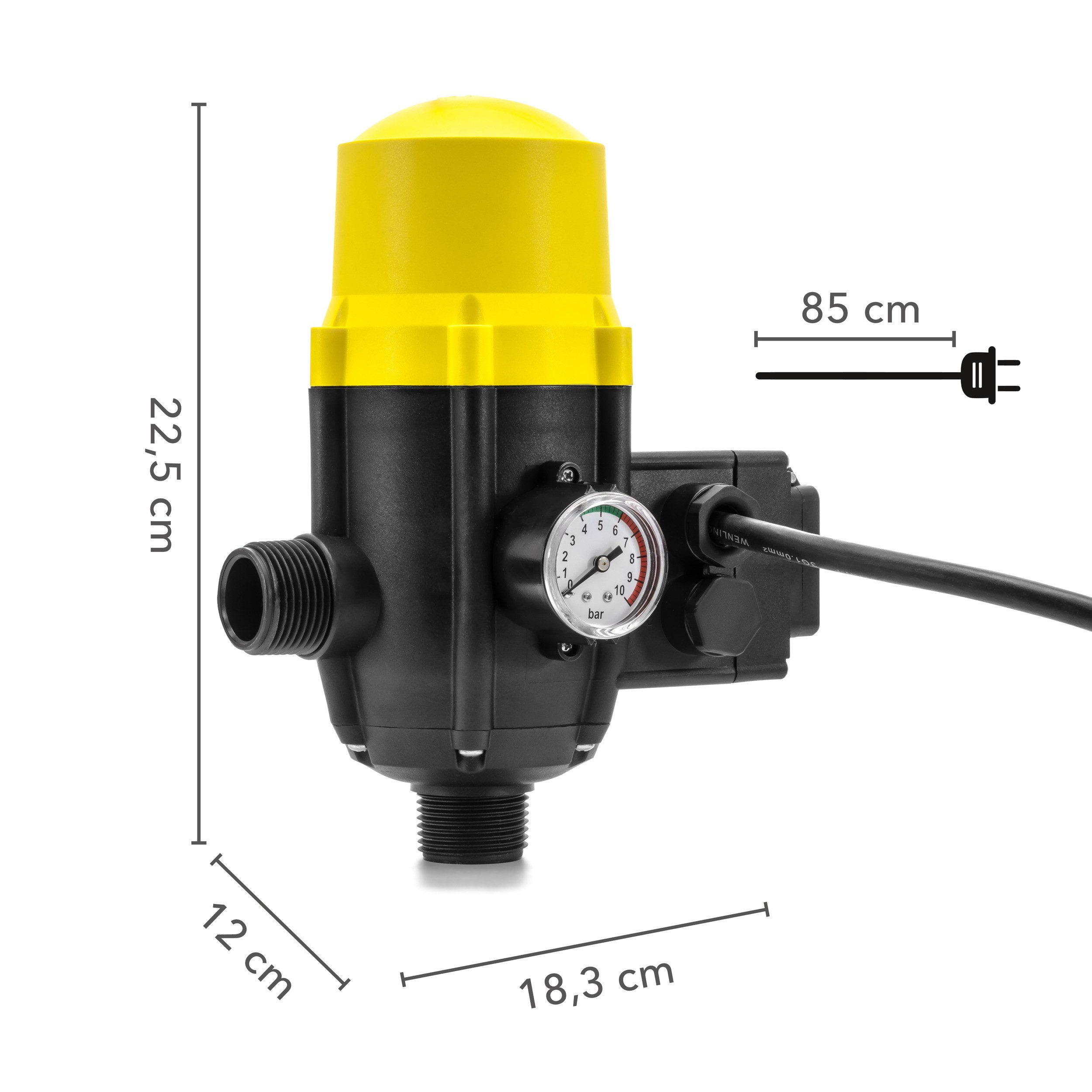 TROTEC Wasserpumpe Zubehör Elektronischer Druckschalter TDP DSP