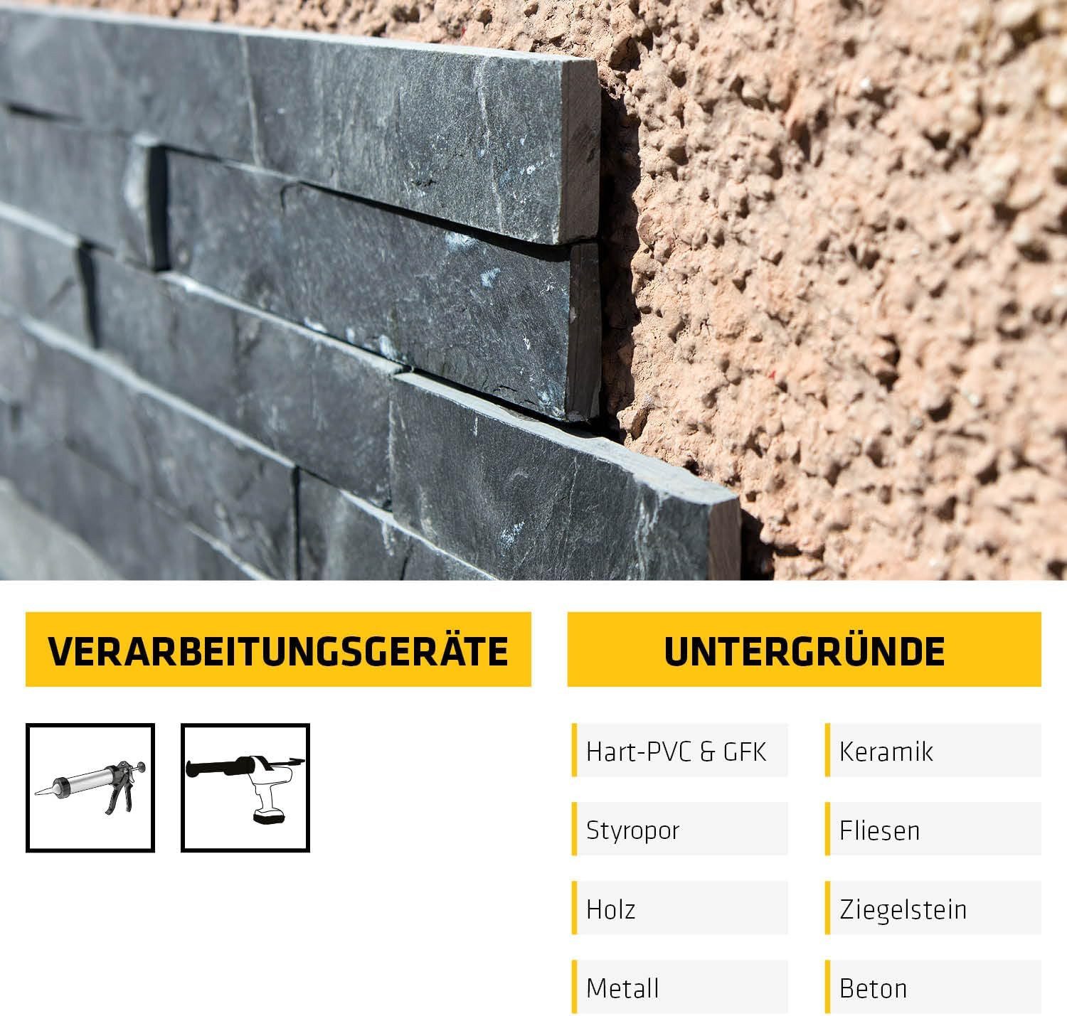 Sika Klebstoff SikaBond 126 Maximum Tack 300ml – Bild 4 von 5