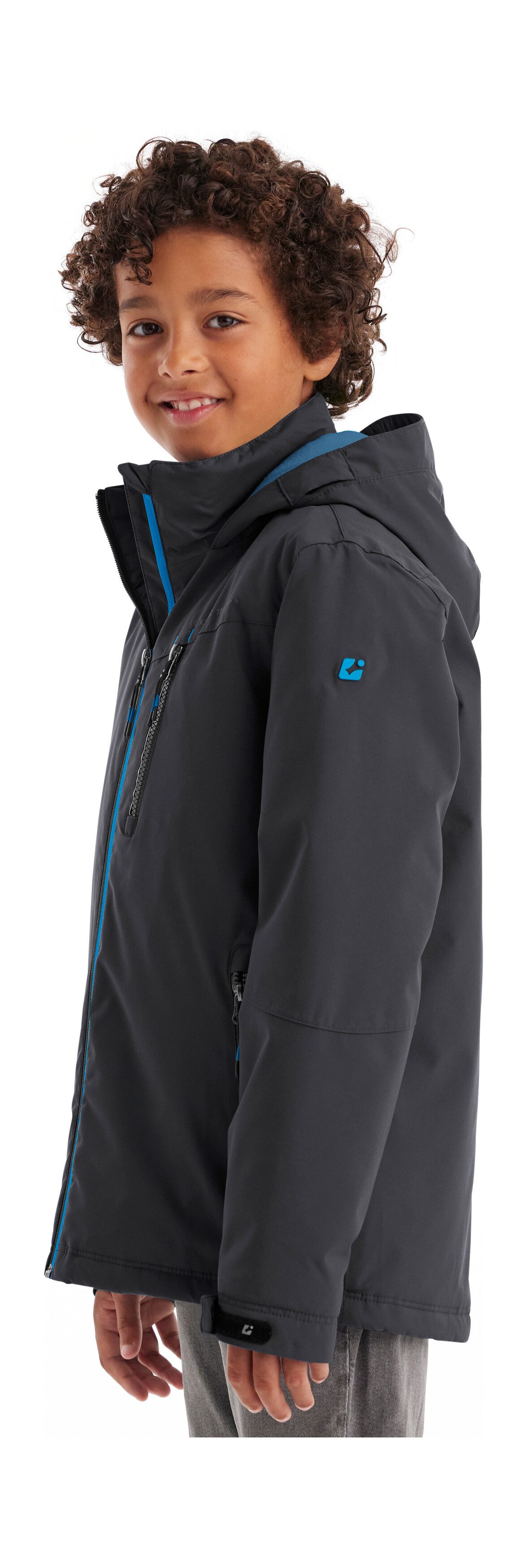 Killtec Outdoorjacke KOW 159 BYS JCKT Wasser- und winddichte Kids Winterjacke mit Fleece-Futter – Bild 3 von 5