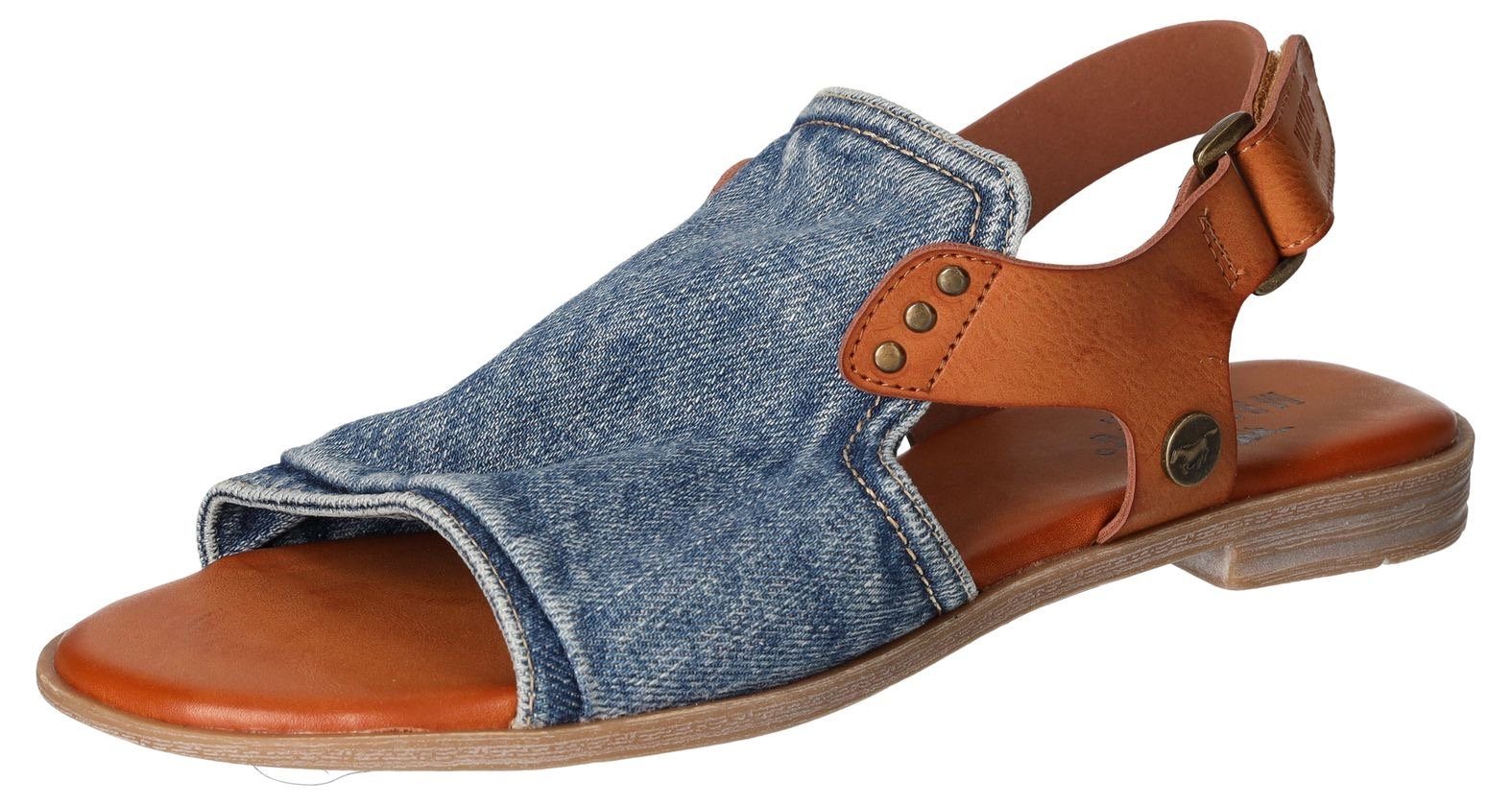 Mustang Shoes Sandale, Sommerschuh, Sandalette, Klettschuh, günstig online kaufen