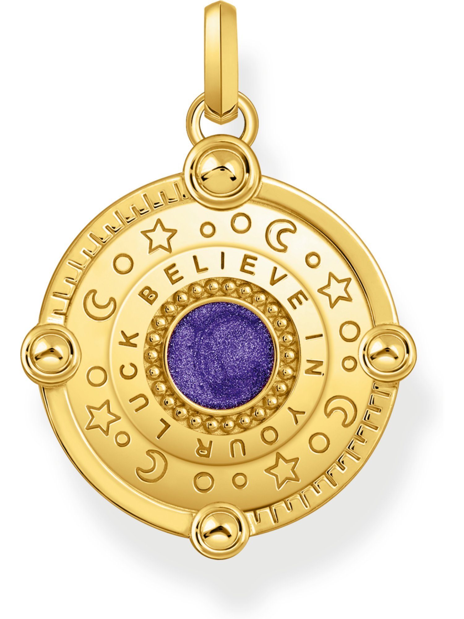 THOMAS SABO Kettenanhänger lila...