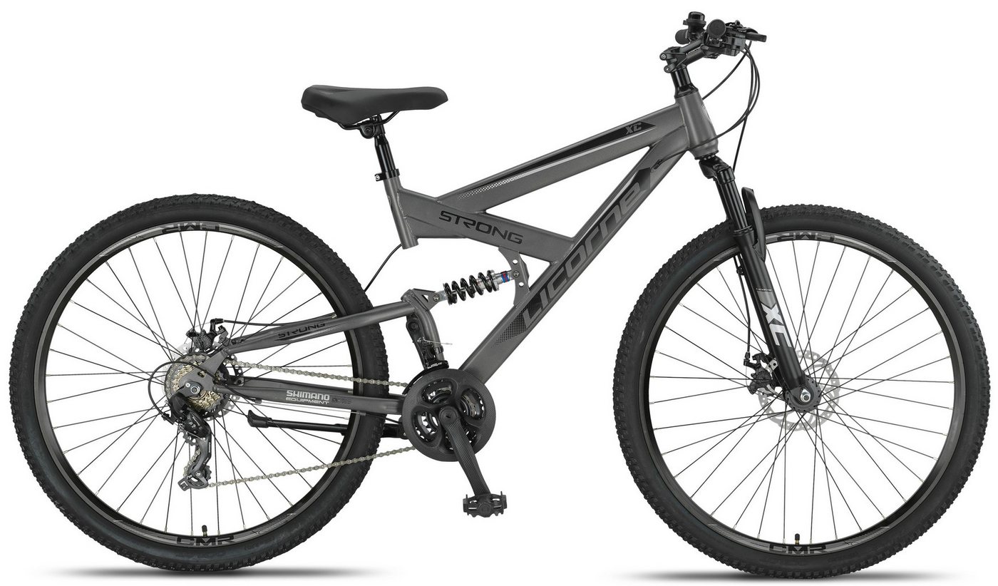 Thumbnail - Licorne Bike Mountainbike Licorne Bike Strong 2D Premium Mountainbike in 26, 27,5 und 29 Zoll