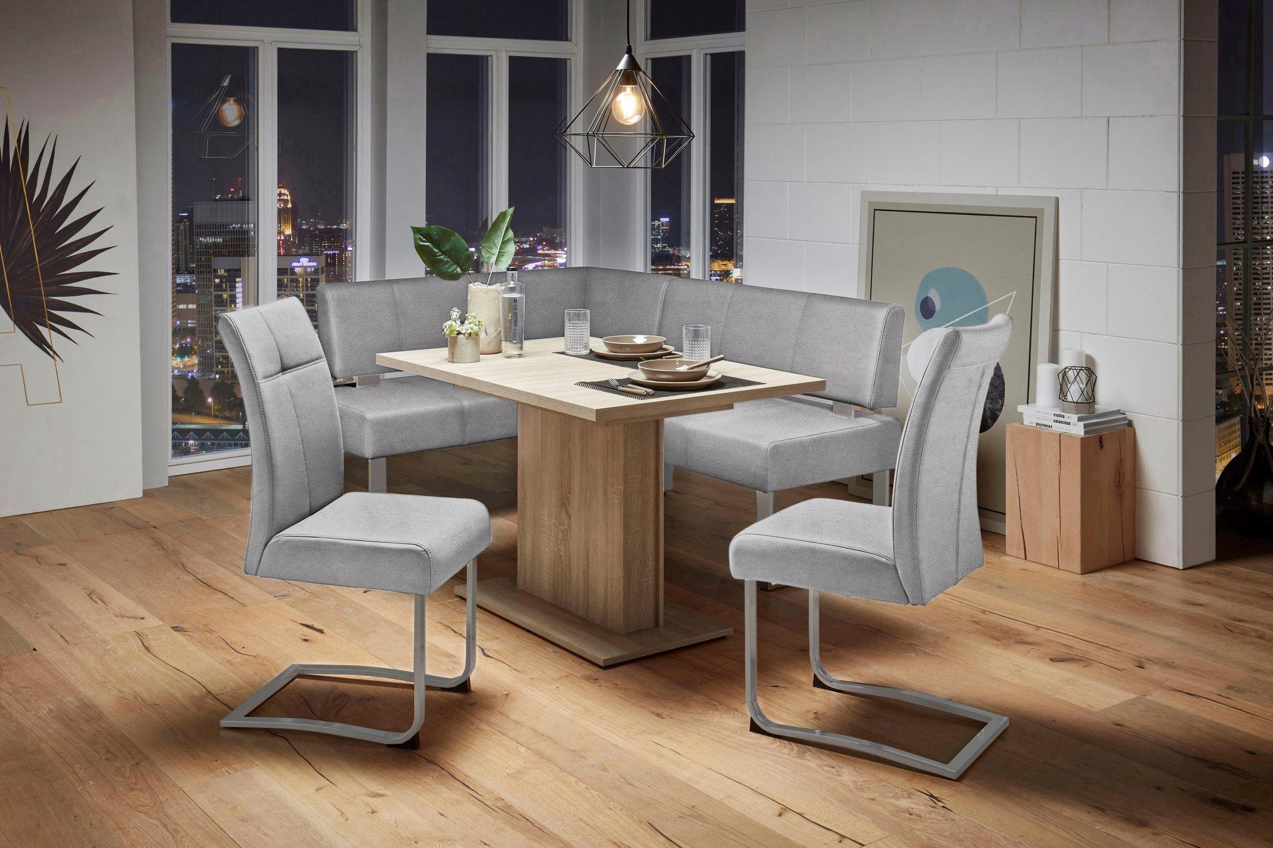 Home affaire Eckbank Rab, in 2 Breiten (180 oder 200 cm), Bezug in verschiedenen Qualitäten