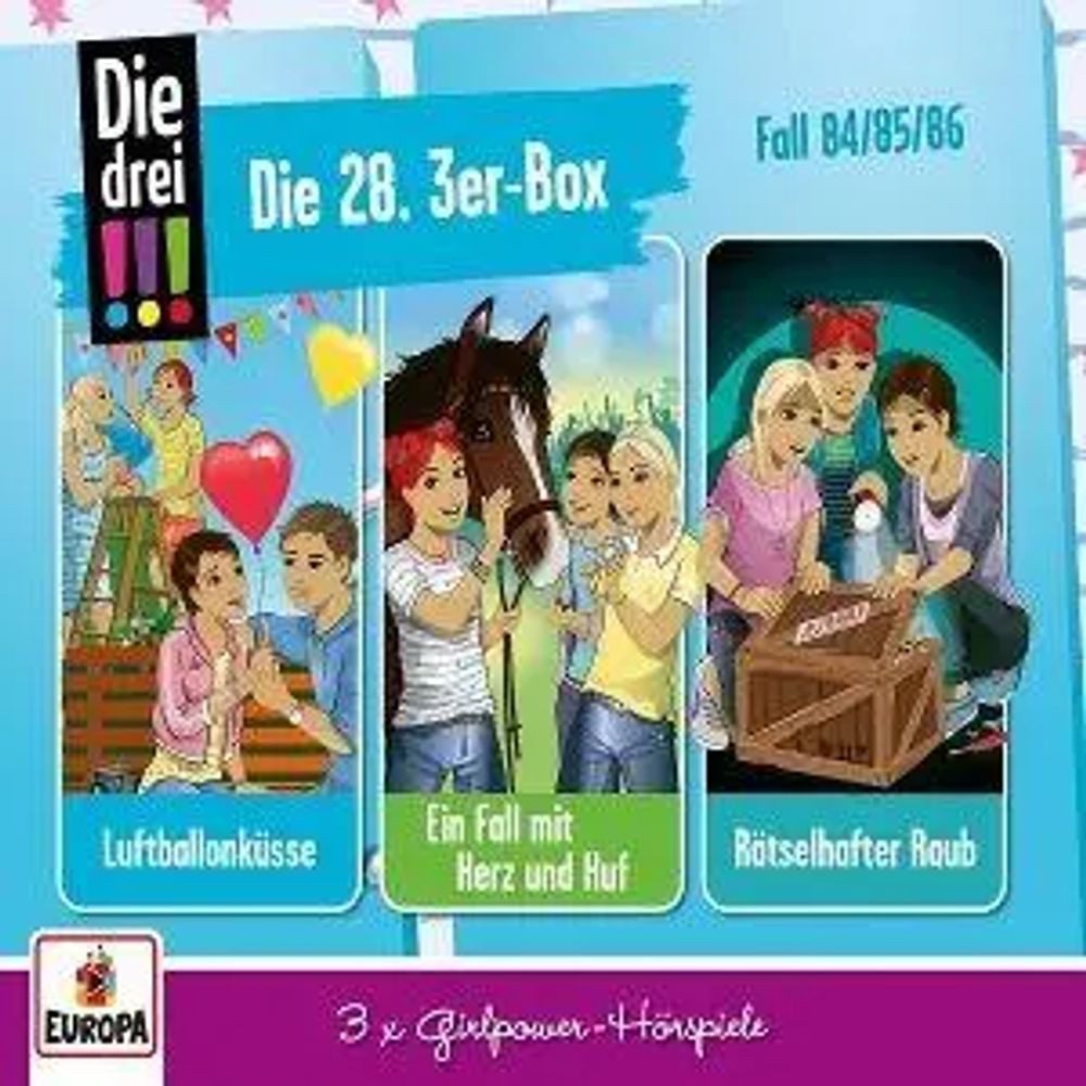 United Soft Media Hörspiel DIe drei !!! 3er Box - Folgen 84-86