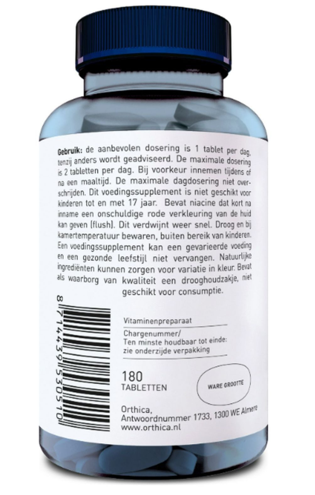 Orthica Orthica Stress B-Complex Complex - 180 Tabletten Tabletten