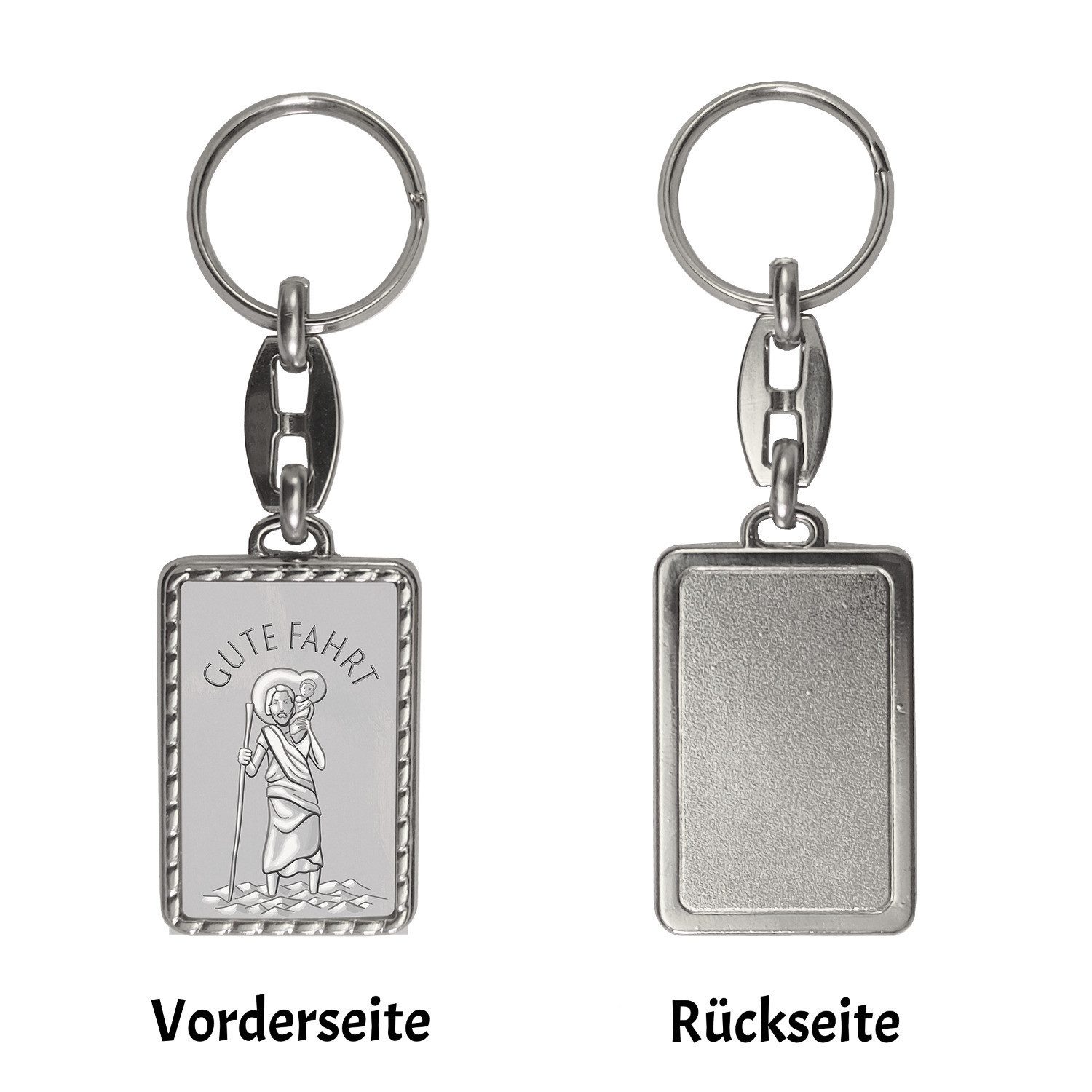 speecheese Schlüsselanhänger Heiliger Christophorus Gute Fahrt günstig online kaufen