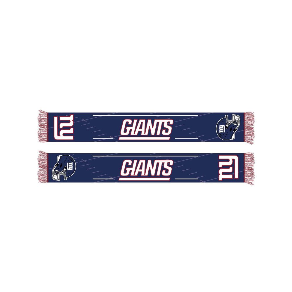 New York Giants Schal New York Giants HD Knitted Jaquard Scarf