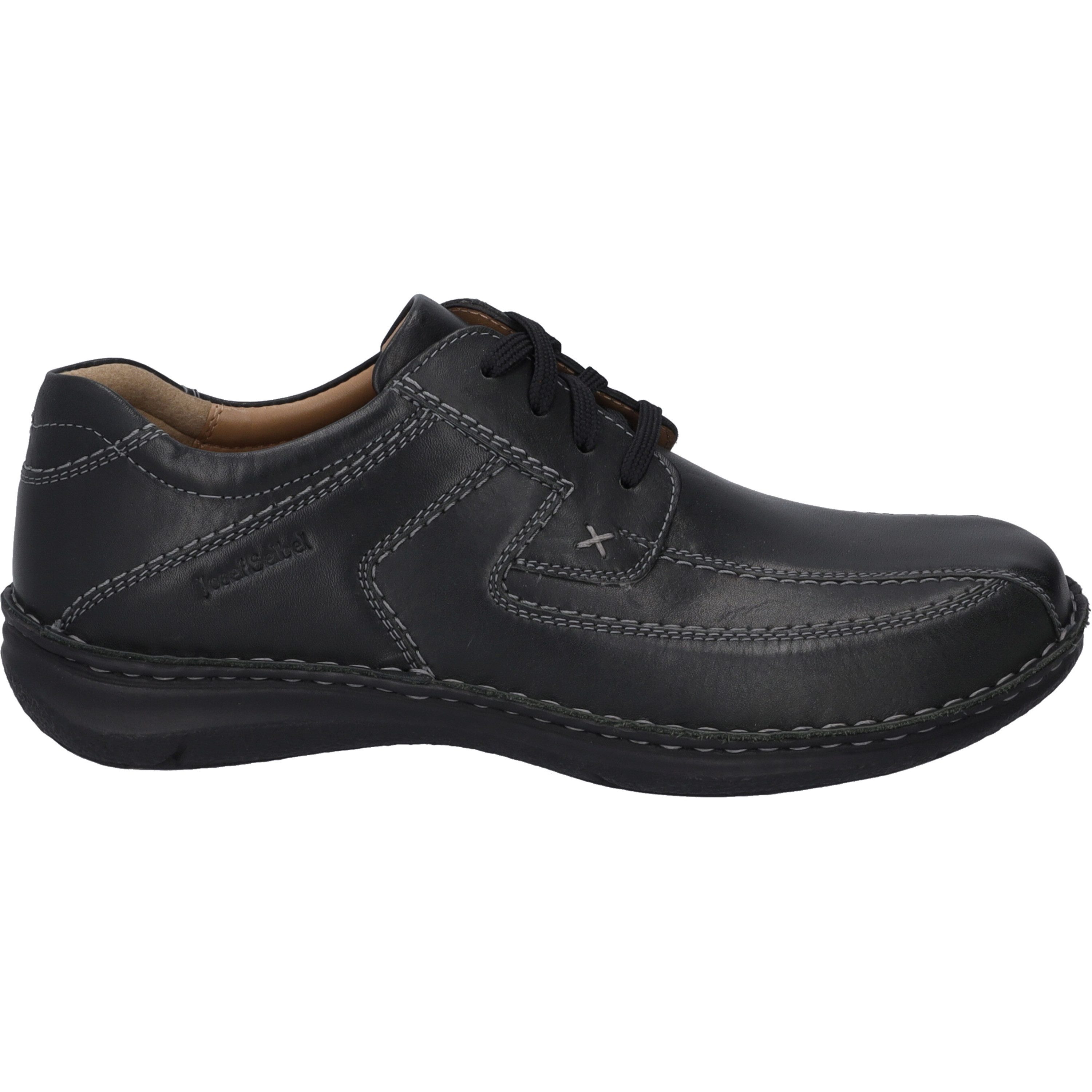 Josef Seibel Anvers 08, schwarz Schnürschuh