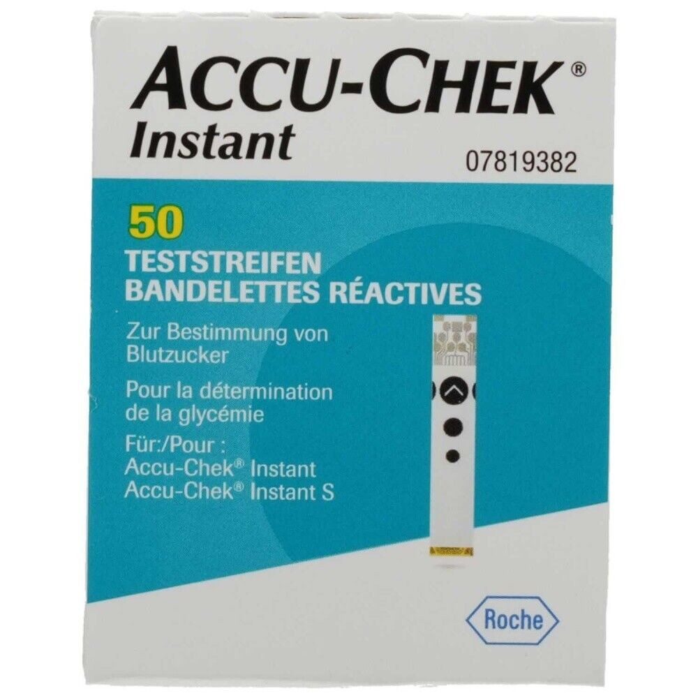 Blutzucker-Teststreifen ACCU-CHEK Instant Teststreifen 50 St PZN 4015630067114