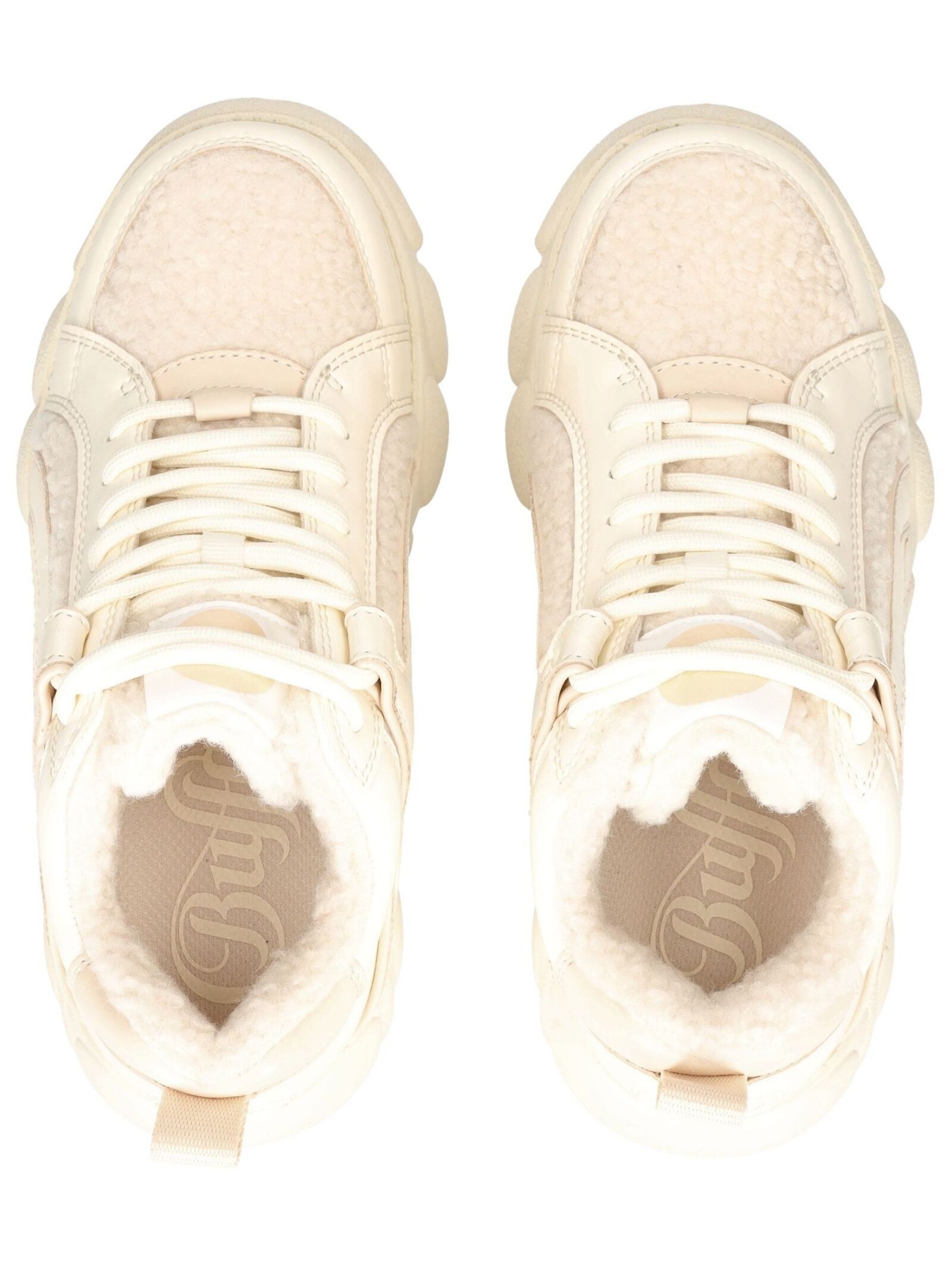 Buffalo Buffalo Sneaker Lederimitat/Textil Plateausneaker