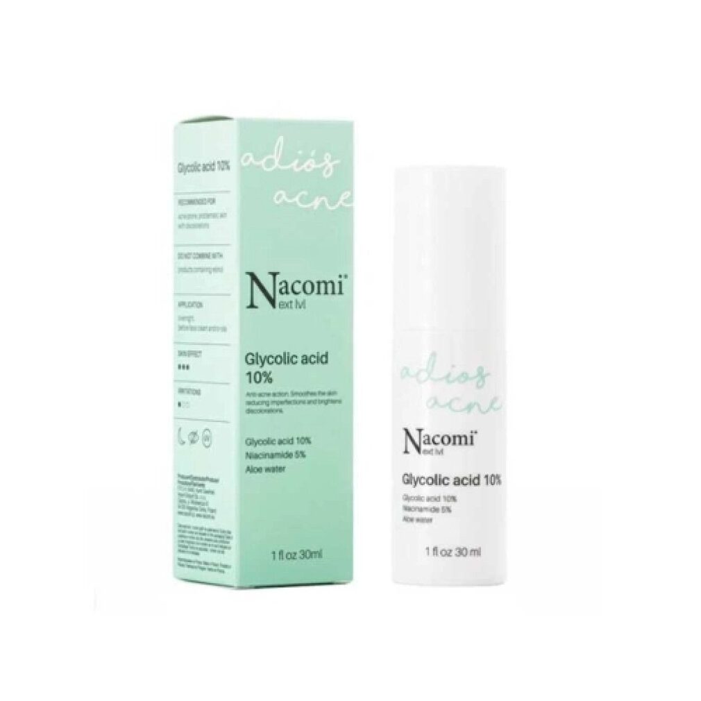 NACOMI Gesichtspflege Nächste Ebene Glykolsäure 10% Serum z kwasem glikolowym