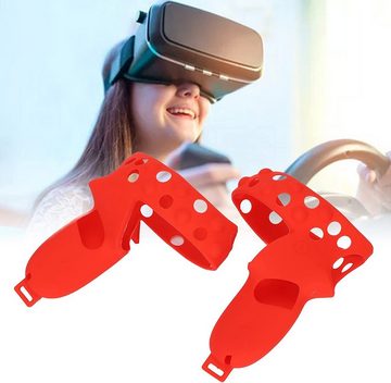 Tadow Silikon-Schutzhülle für Oculus Quest 2 Grip, Grip Silikon Ersatzhülle Virtual-Reality-Brille (VR Controller Grip Case, Schutzhülle für VR Gaming Zubehör)