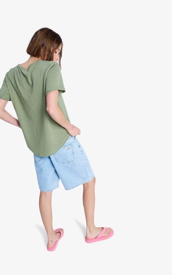 Roxy T-Shirt VLOCEANWA REGUL OIL GREEN