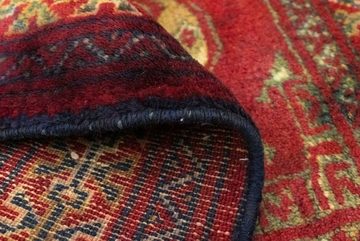 Wollteppich Turkaman Teppich handgeknüpft rot, morgenland, rechteckig, Höhe: 7 mm