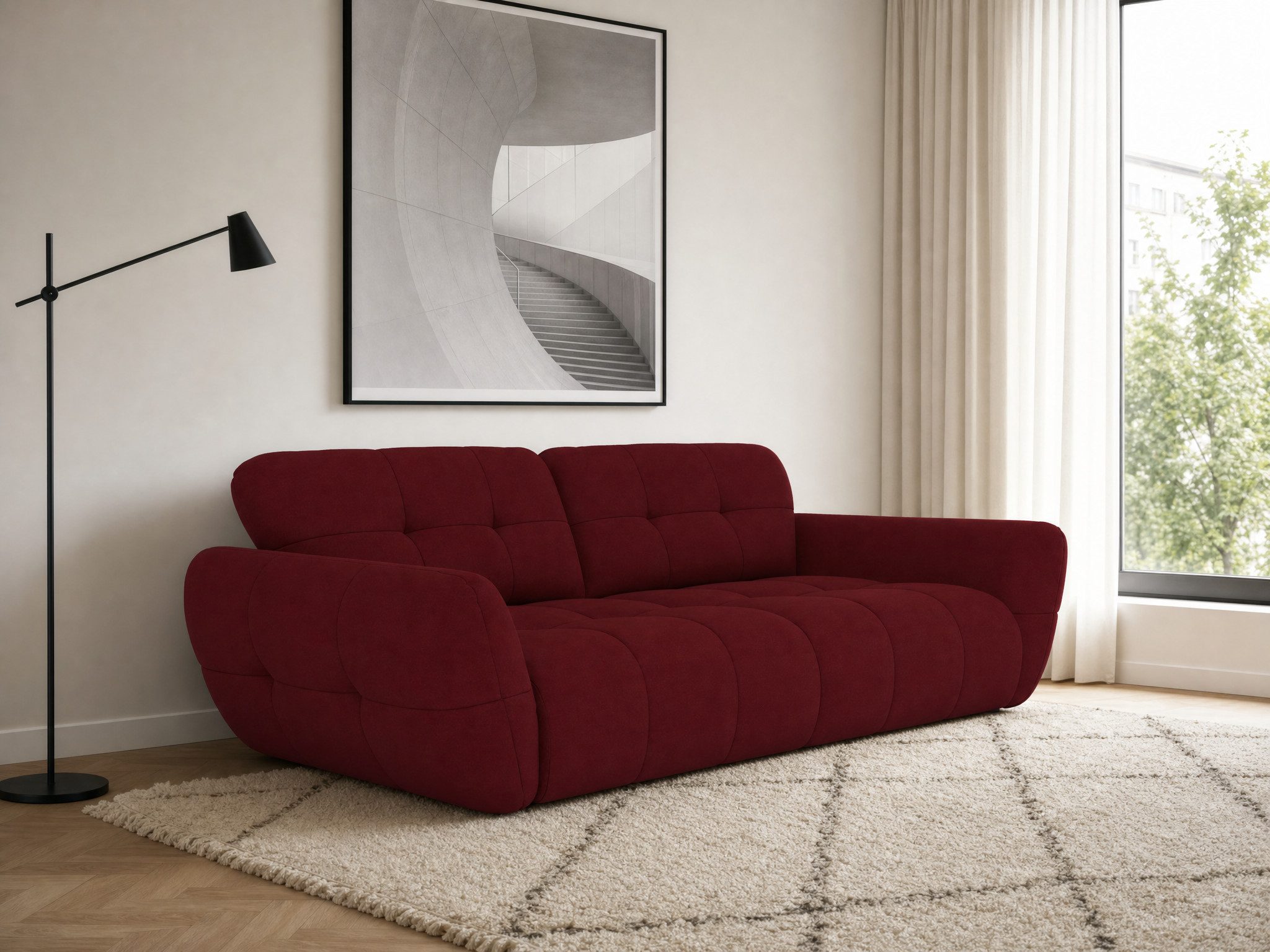 foamnova Big-Sofa Vannes, Lounge-Sofa, B: 272cm, XXL Sofa, auch als Dauerschläfer nutzbar