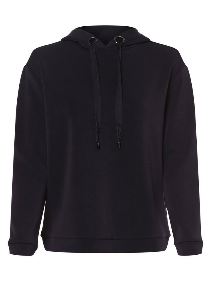 comma casual identity Damen Klassischer Blazer mit feinem Piqu/é-Strukturmuster Marine 38