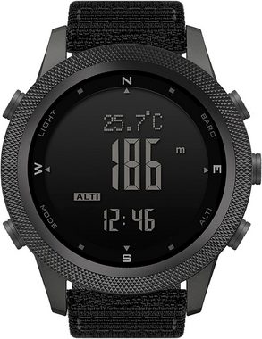 NORTH EDGE APACHE-46 Digitale Sport für Herren Militä Watch (Digital), mit Kompass Temperatur Schrittzähler Sport Taktische Überlebensuhren