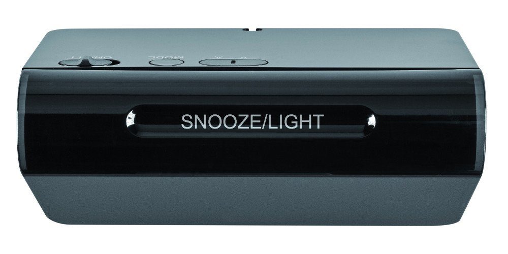 TFA Dostmann Funkwecker digitaler Wecker ICON TFA 60.2543, schwarz, mit LED Leuchtziffern – Bild 5 von 5