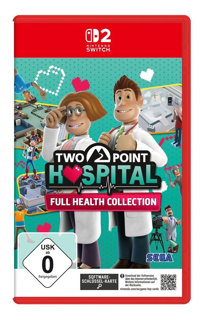 Two Point Hospital: Full Health Collection (Softwarekarte), Nintendo Switch 2