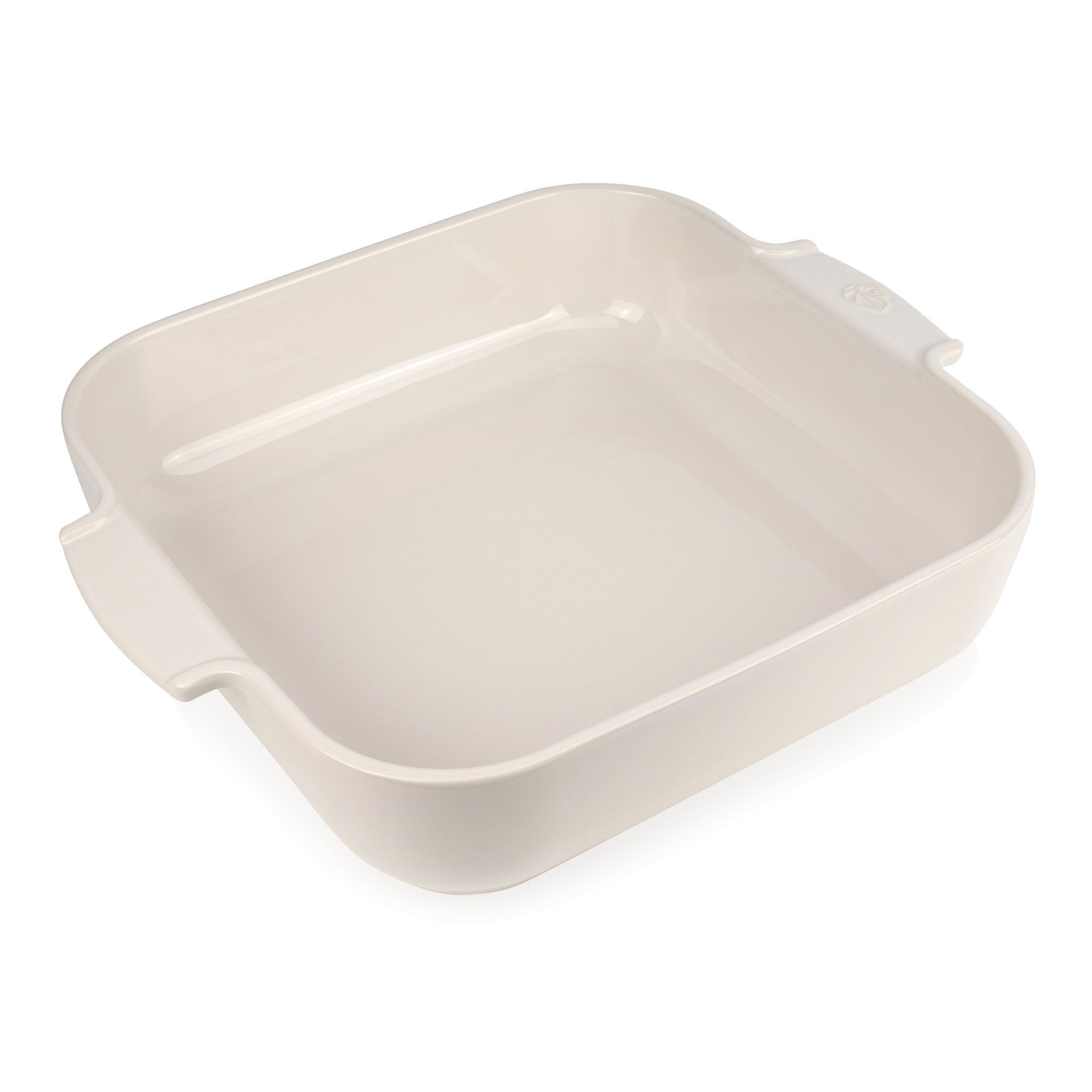 PEUGEOT Auflaufform APPOLIA Keramik 36cm Quadratisch Ecru Spülmaschine, Keramik, Keramik