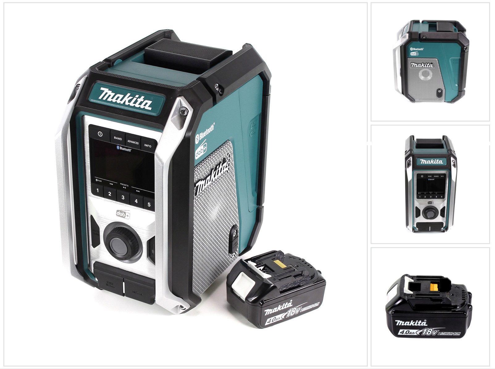 Makita DMR 115 M1 Akku Baustellenradio 12V Baustellenradio
