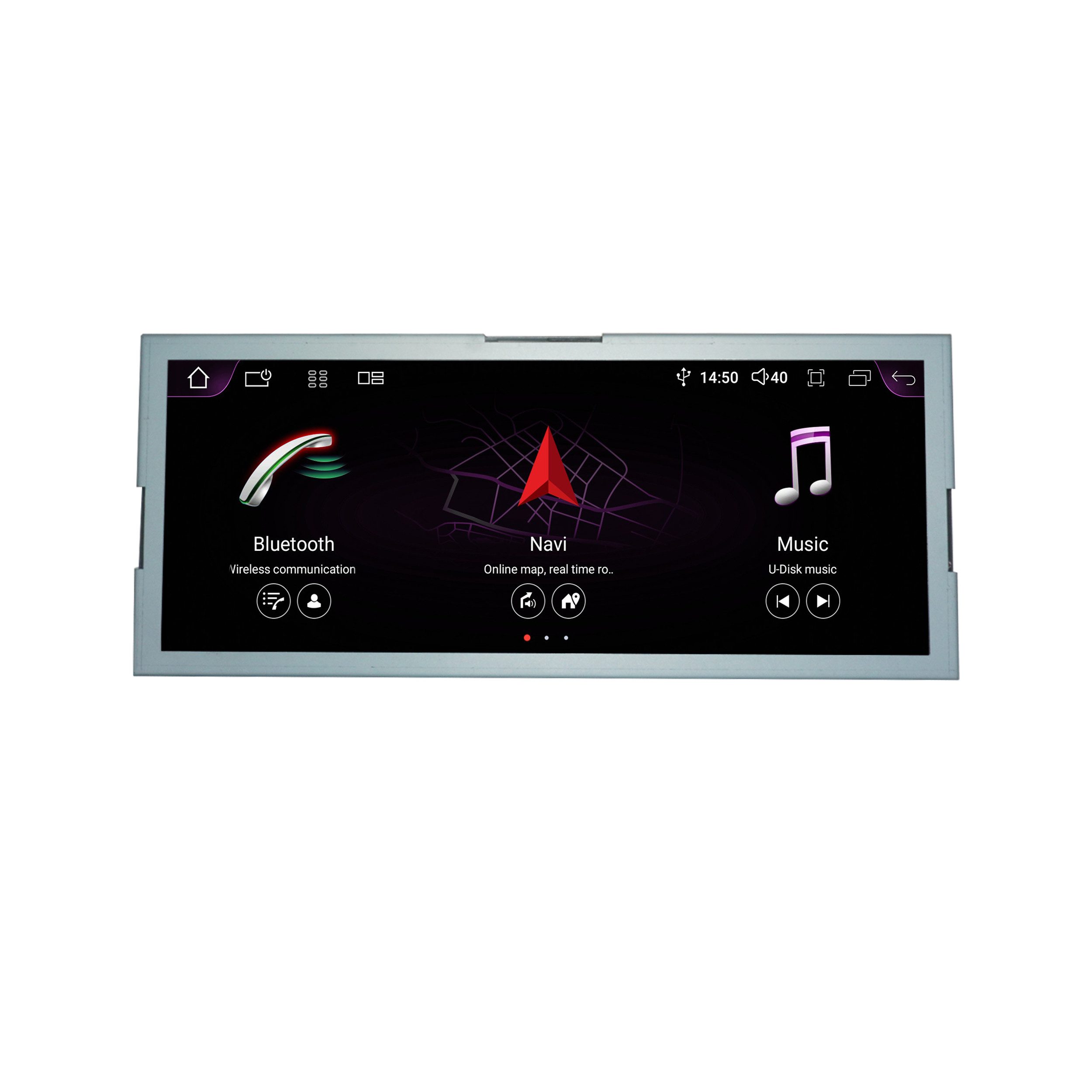TAFFIO Für Mercedes Benz S Class W222 12" Touch Android GPS Navi Carplay Einbau-Navigationsgerät