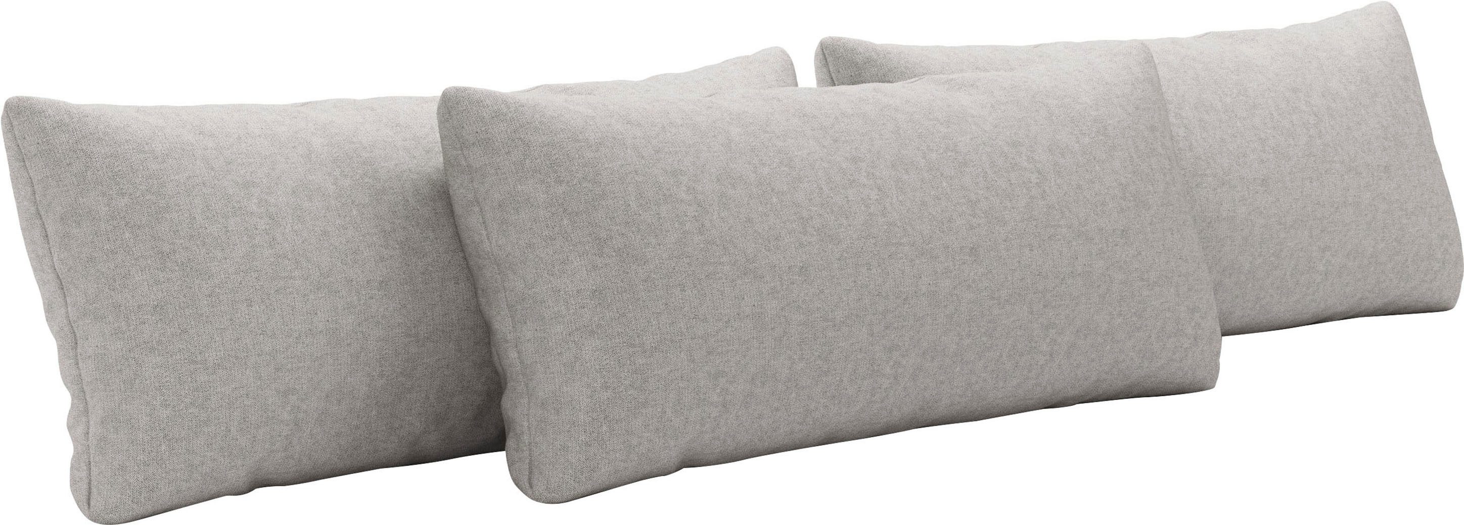 Places of Style Sofakissen Mikado, (Set, 3 Stück), 3,5,6,7-teilige Подушки-Sets zur Auswahl