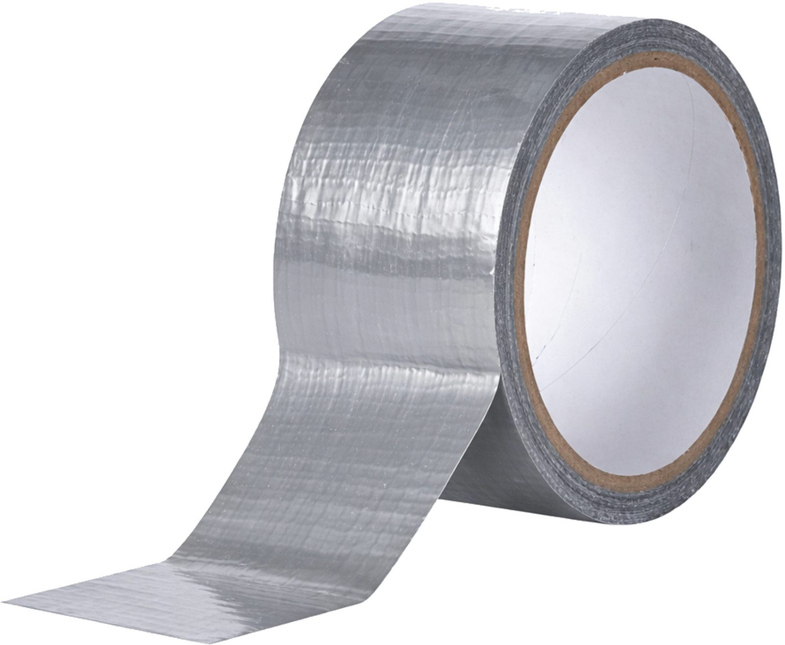 Koopman Klebeband Panzertape Schwarz / Silber 48mm x10m 6er Set (Set, 6-St., Packung) Faserverstärkt, hohe Haftkraft, 10m je Rolle, Universell, Vielseitig – Bild 4 von 5